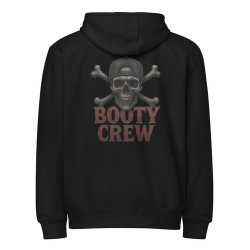 Booty Crew Hoodie | Freaking Brad Show | Skull & Bones Zip - Bluegrass Elite Apparel LLC