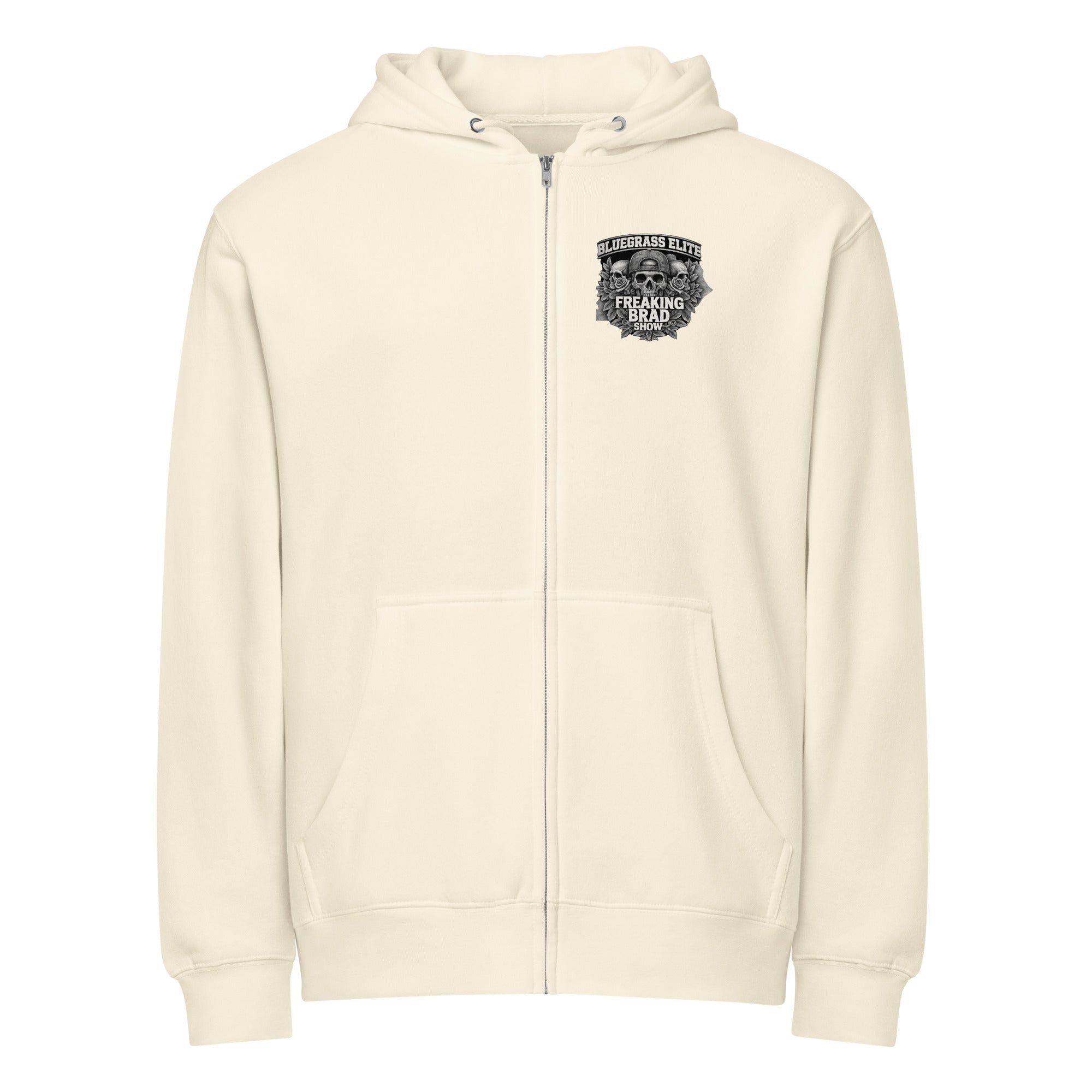 Booty Crew Hoodie | Freaking Brad Show | Skull & Bones Zip - Bluegrass Elite Apparel LLC