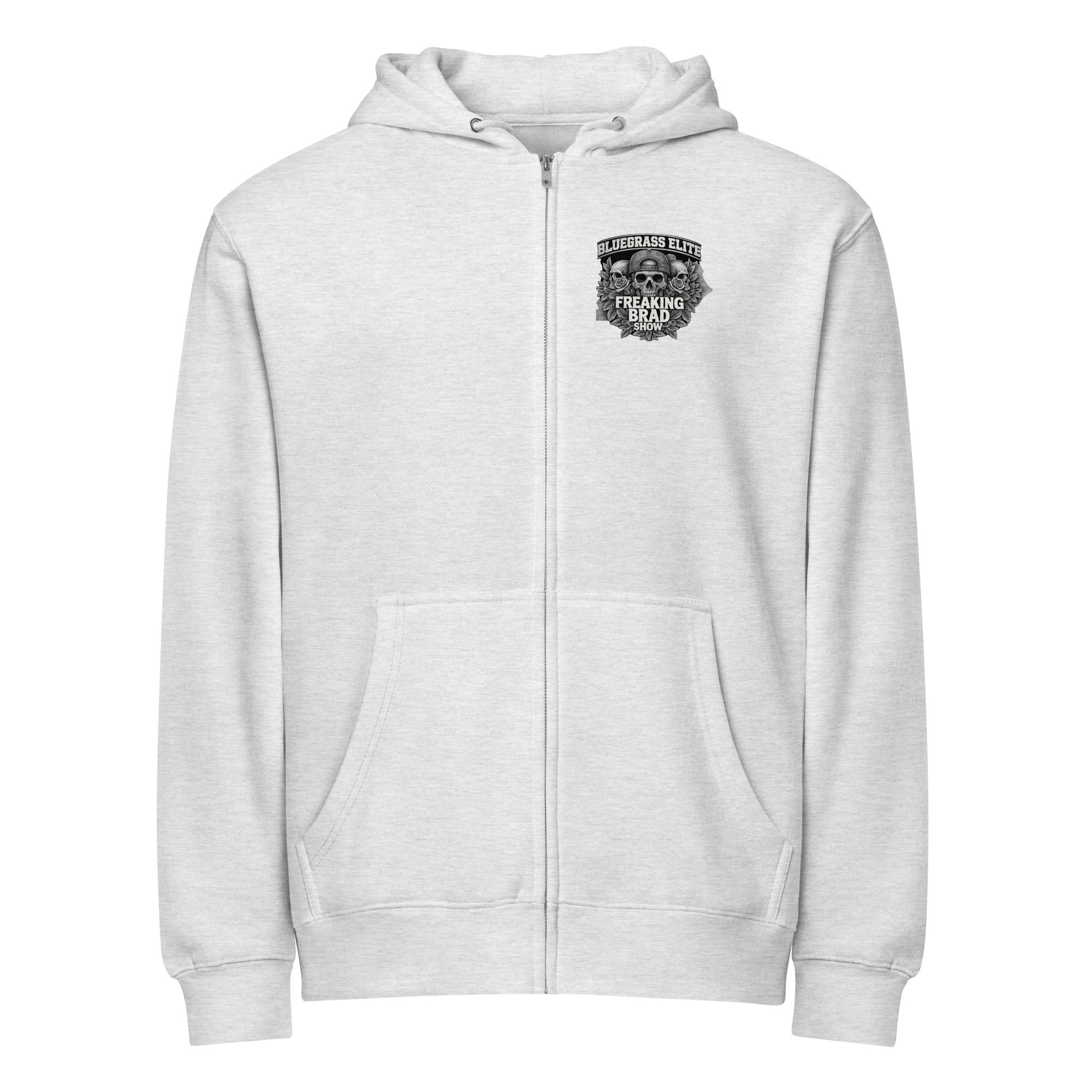Booty Crew Hoodie | Freaking Brad Show | Skull & Bones Zip - Bluegrass Elite Apparel LLC