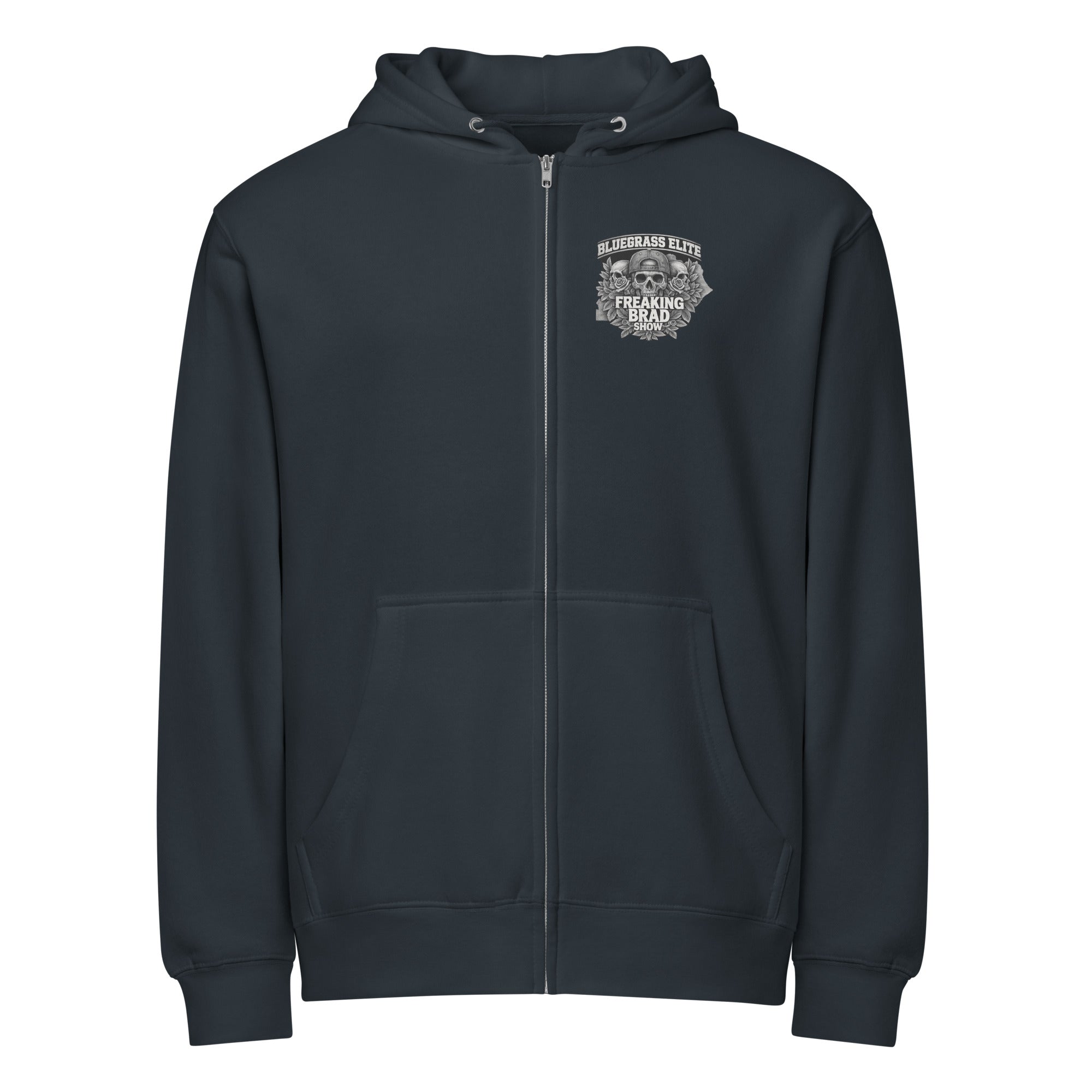 Booty Crew Hoodie | Freaking Brad Show | Skull & Bones Zip - Bluegrass Elite Apparel LLC
