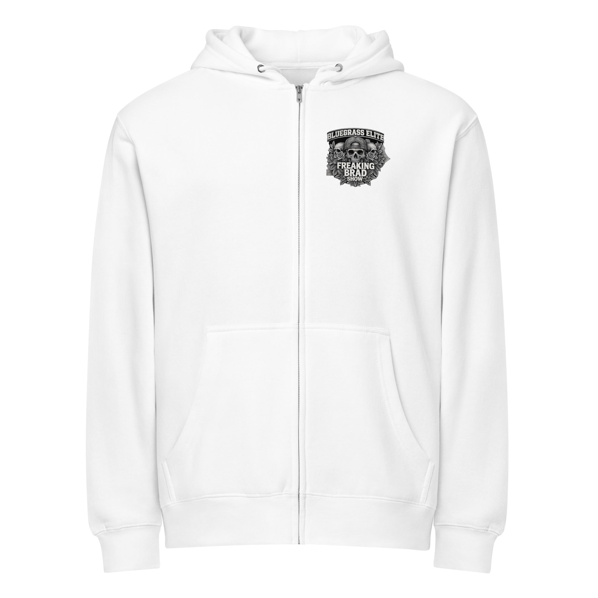 Booty Crew Hoodie | Freaking Brad Show | Skull & Bones Zip - Bluegrass Elite Apparel LLC