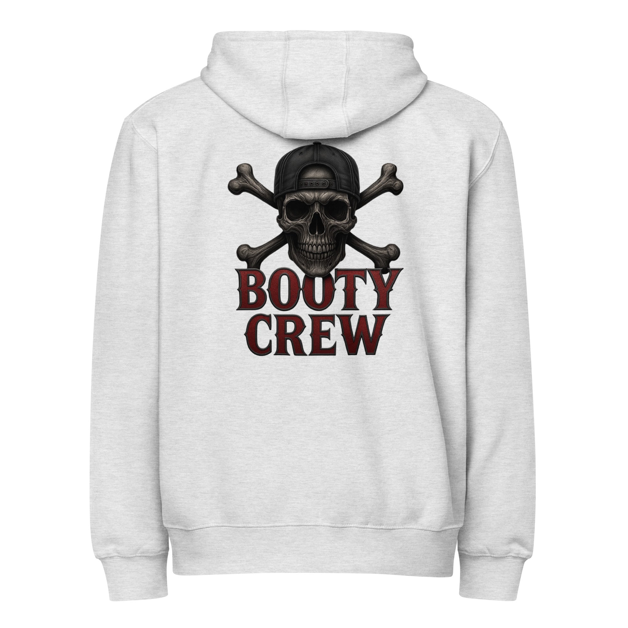 Booty Crew Hoodie | Freaking Brad Show | Skull & Bones Zip - Bluegrass Elite Apparel LLC