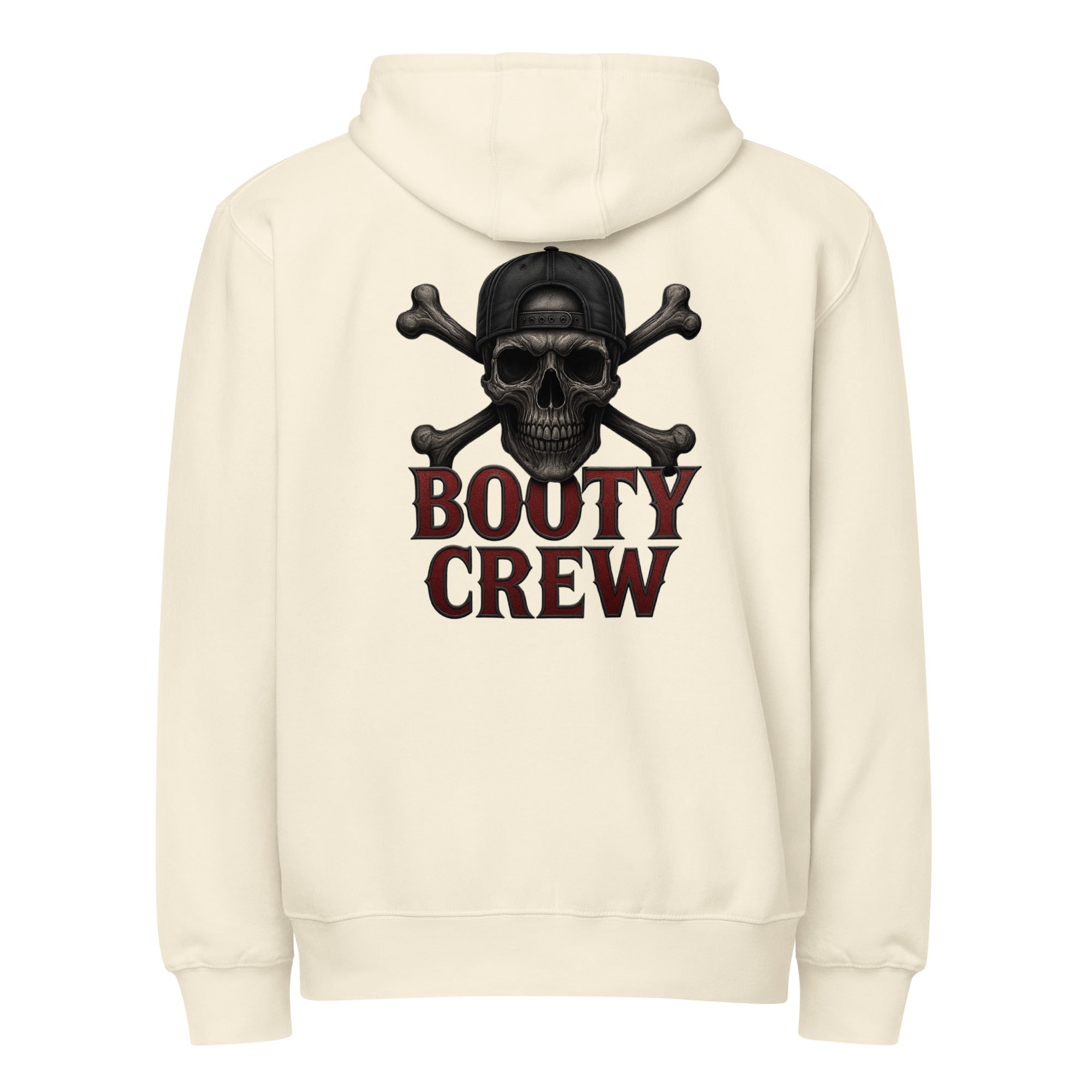 Booty Crew Hoodie | Freaking Brad Show | Skull & Bones Zip - Bluegrass Elite Apparel LLC