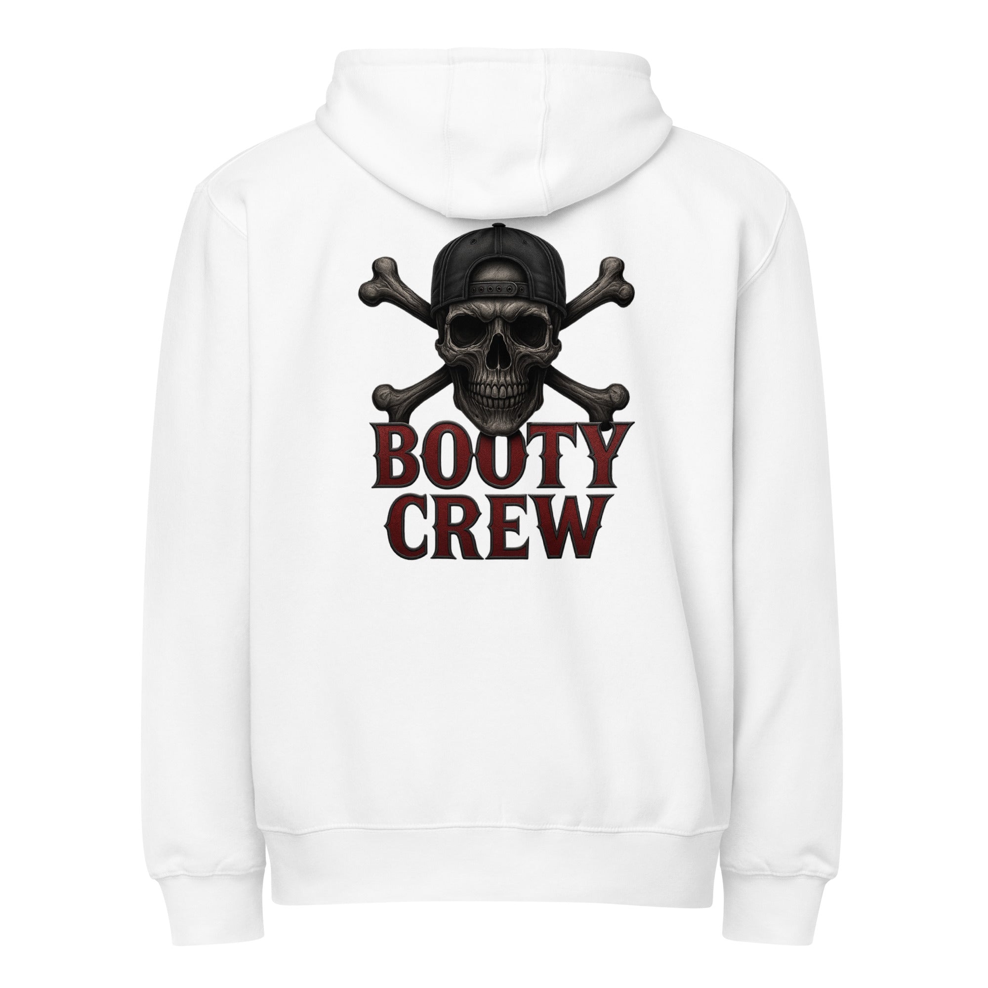 Booty Crew Hoodie | Freaking Brad Show | Skull & Bones Zip - Bluegrass Elite Apparel LLC