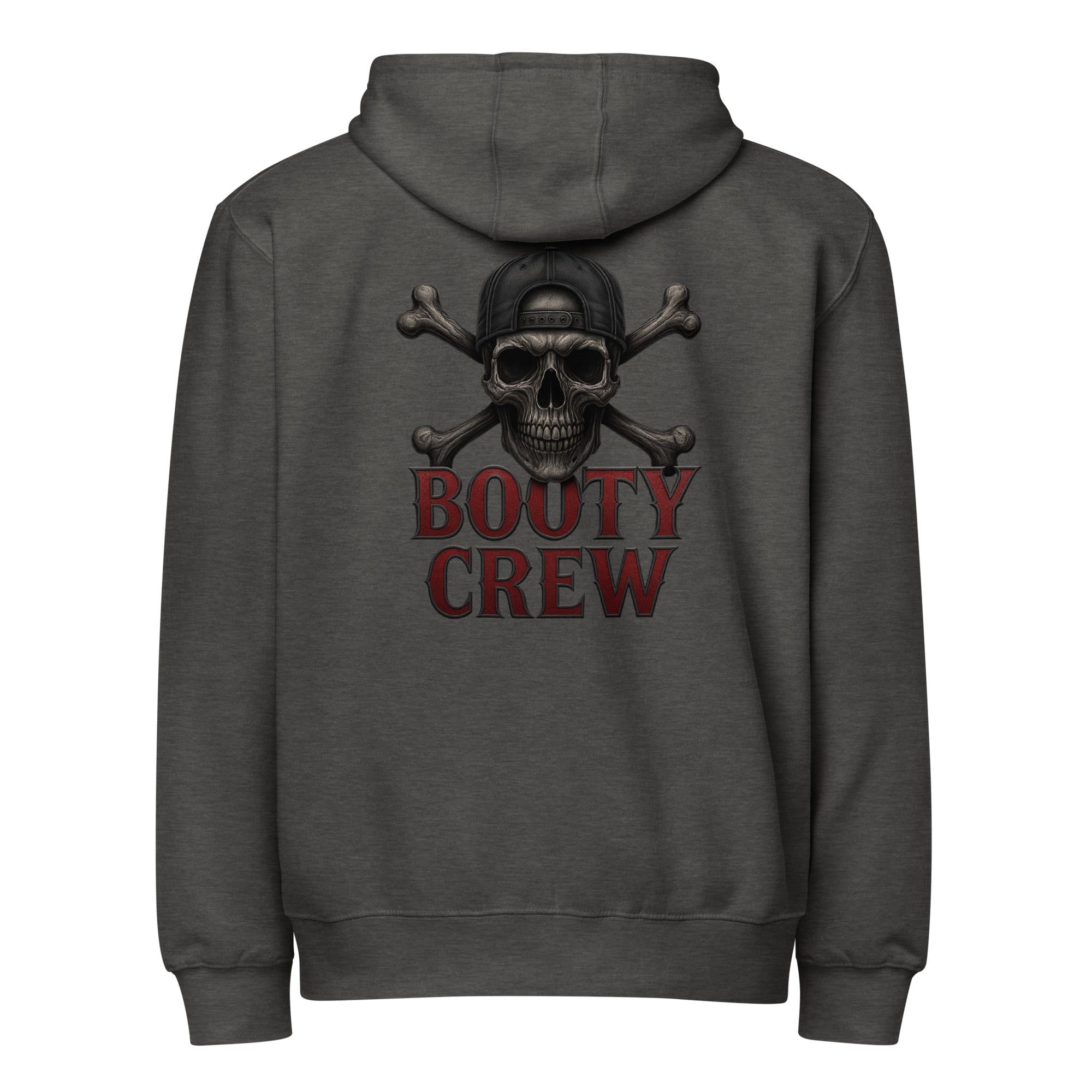 Booty Crew Hoodie | Freaking Brad Show | Skull & Bones Zip - Bluegrass Elite Apparel LLC