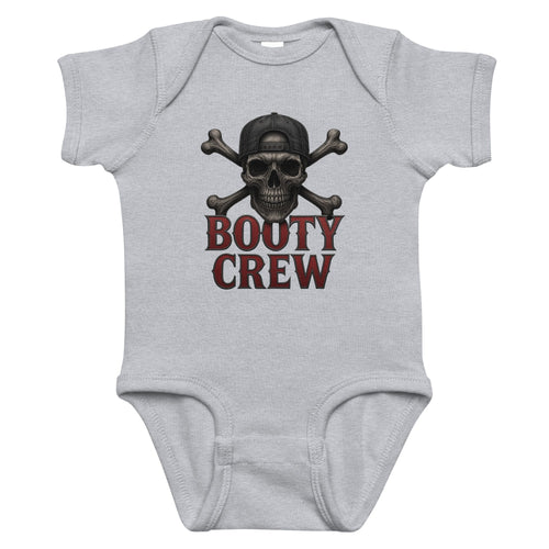 Booty Crew Infant Bodysuit | Funny Pirate Baby One - Piece - Bluegrass Elite Apparel LLC