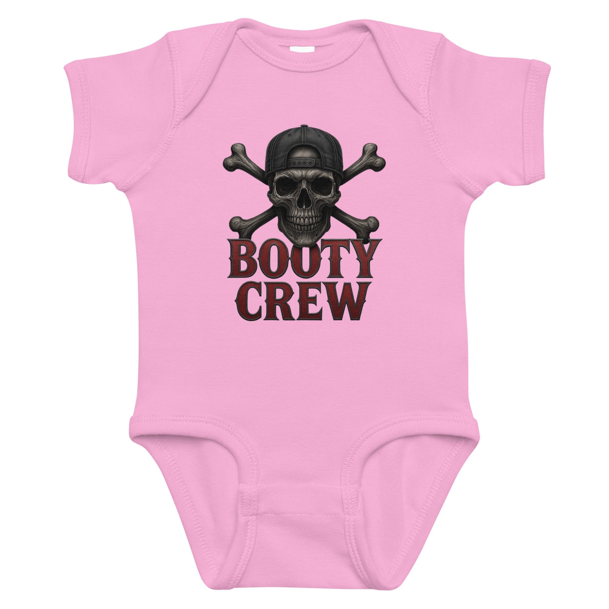 Booty Crew Infant Bodysuit | Funny Pirate Baby One - Piece - Bluegrass Elite Apparel LLC