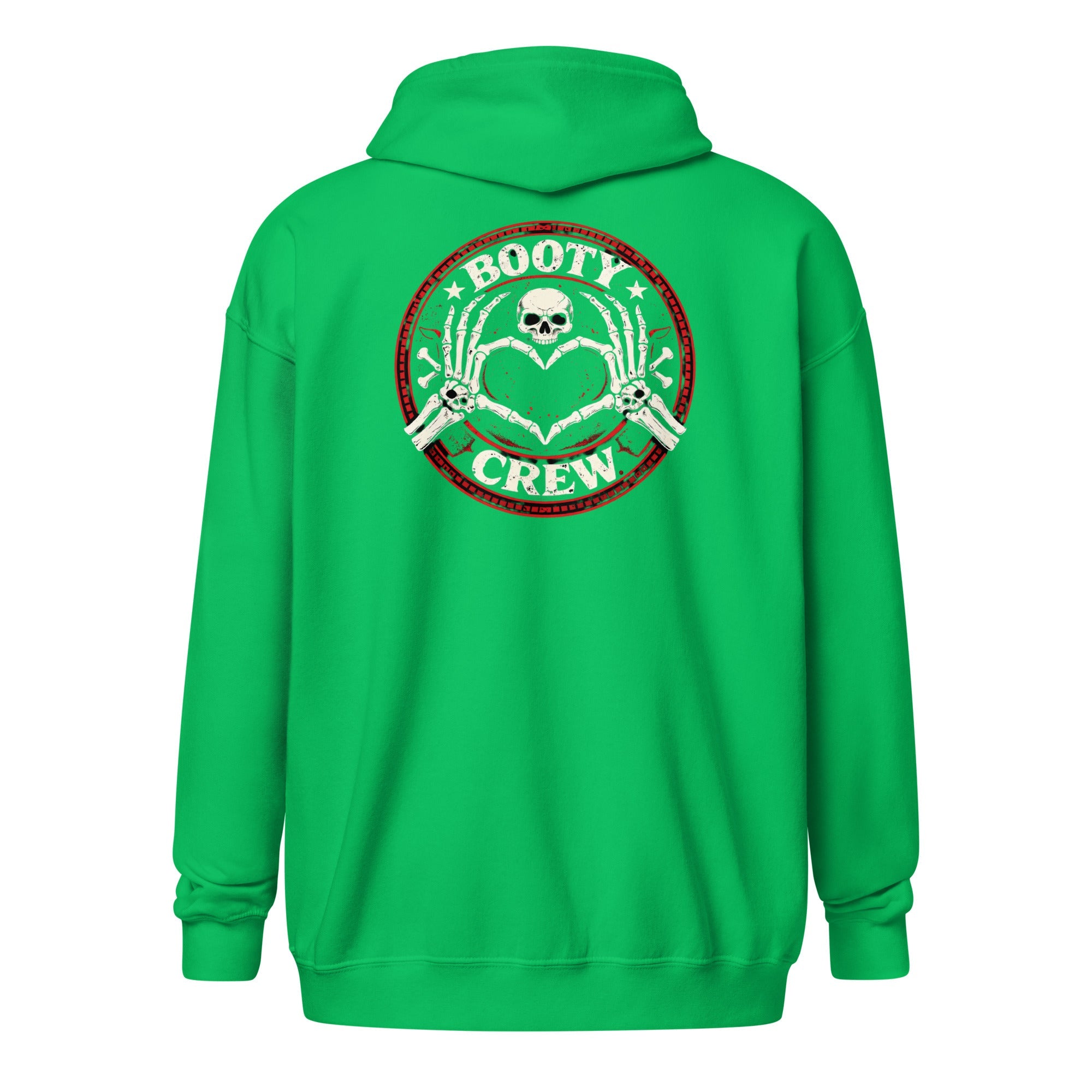 Booty Crew Skull Zip Hoodie - Bluegrass Elite Apparel LLC