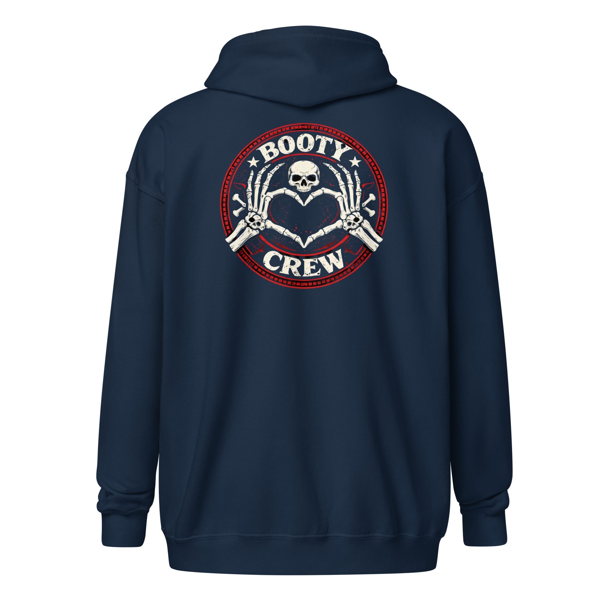 Booty Crew Skull Zip Hoodie - Bluegrass Elite Apparel LLC