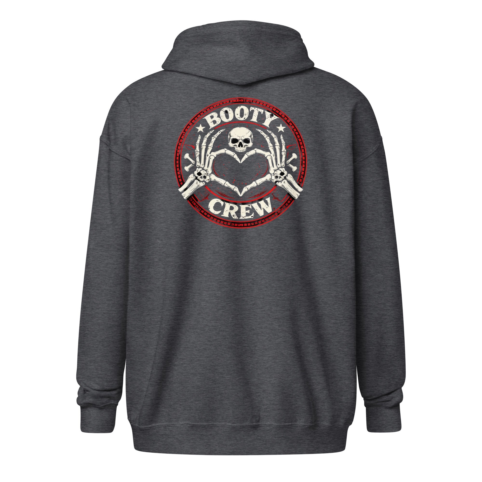 Booty Crew Skull Zip Hoodie - Bluegrass Elite Apparel LLC