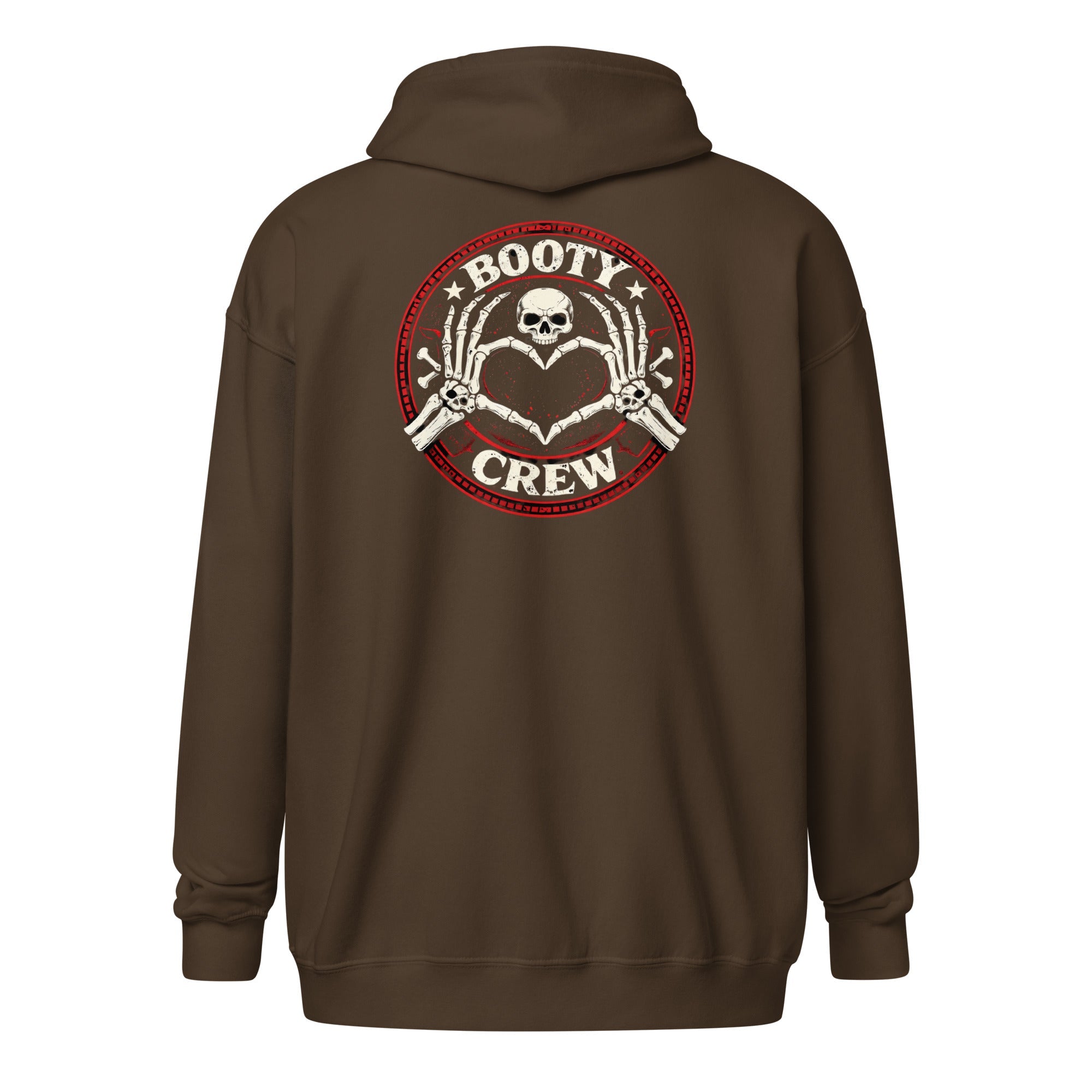 Booty Crew Skull Zip Hoodie - Bluegrass Elite Apparel LLC