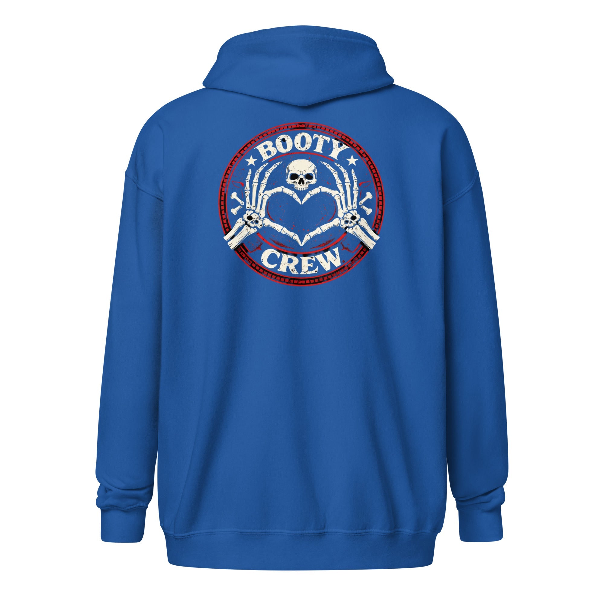 Booty Crew Skull Zip Hoodie - Bluegrass Elite Apparel LLC
