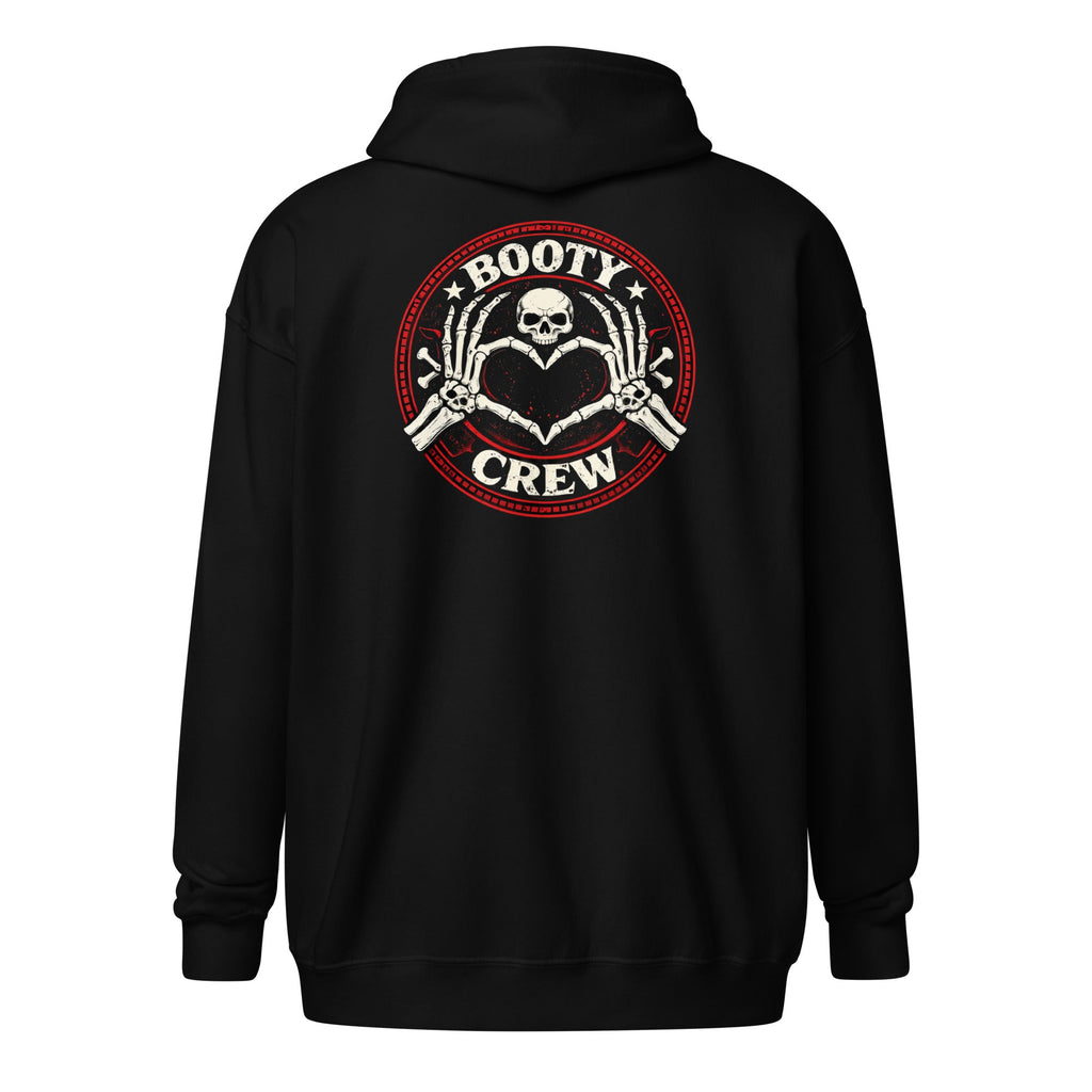 Booty Crew Skull Zip Hoodie - Bluegrass Elite Apparel LLC