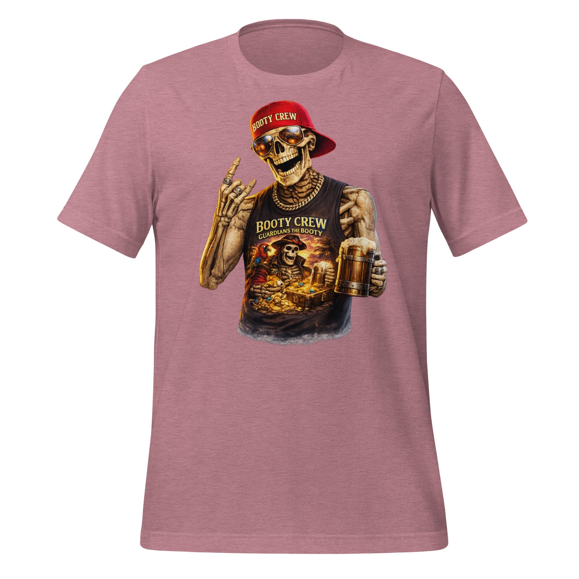 Booty Crew T-Shirt | Pirate Skeleton Design | Freaking Brad Show | Classic Cotton - Bluegrass Elite Apparel LLC
