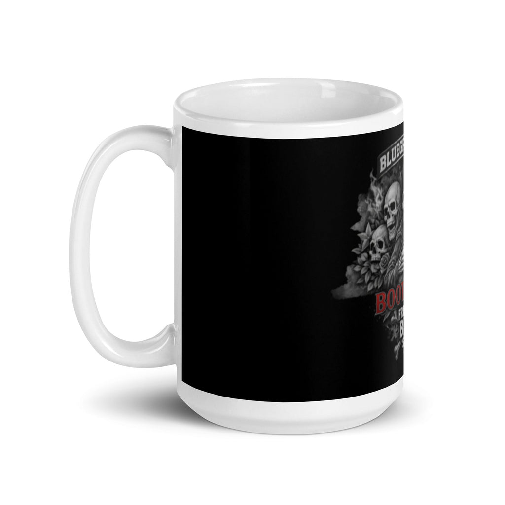 BootyCrew Skull Mug | Freaking Brad Show Design | Ceramic 11–20 oz - Bluegrass Elite Apparel LLC
