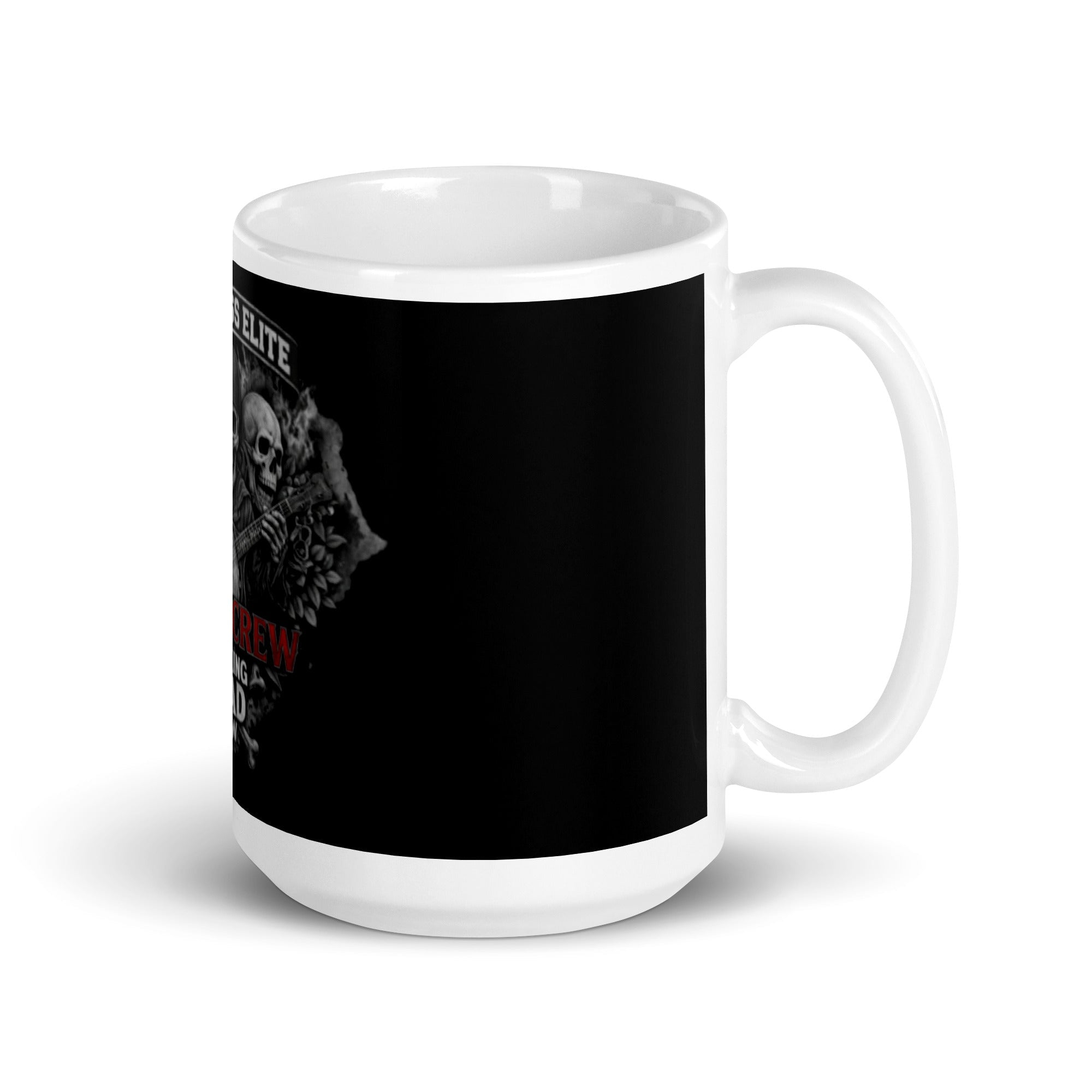 BootyCrew Skull Mug | Freaking Brad Show Design | Ceramic 11–20 oz - Bluegrass Elite Apparel LLC