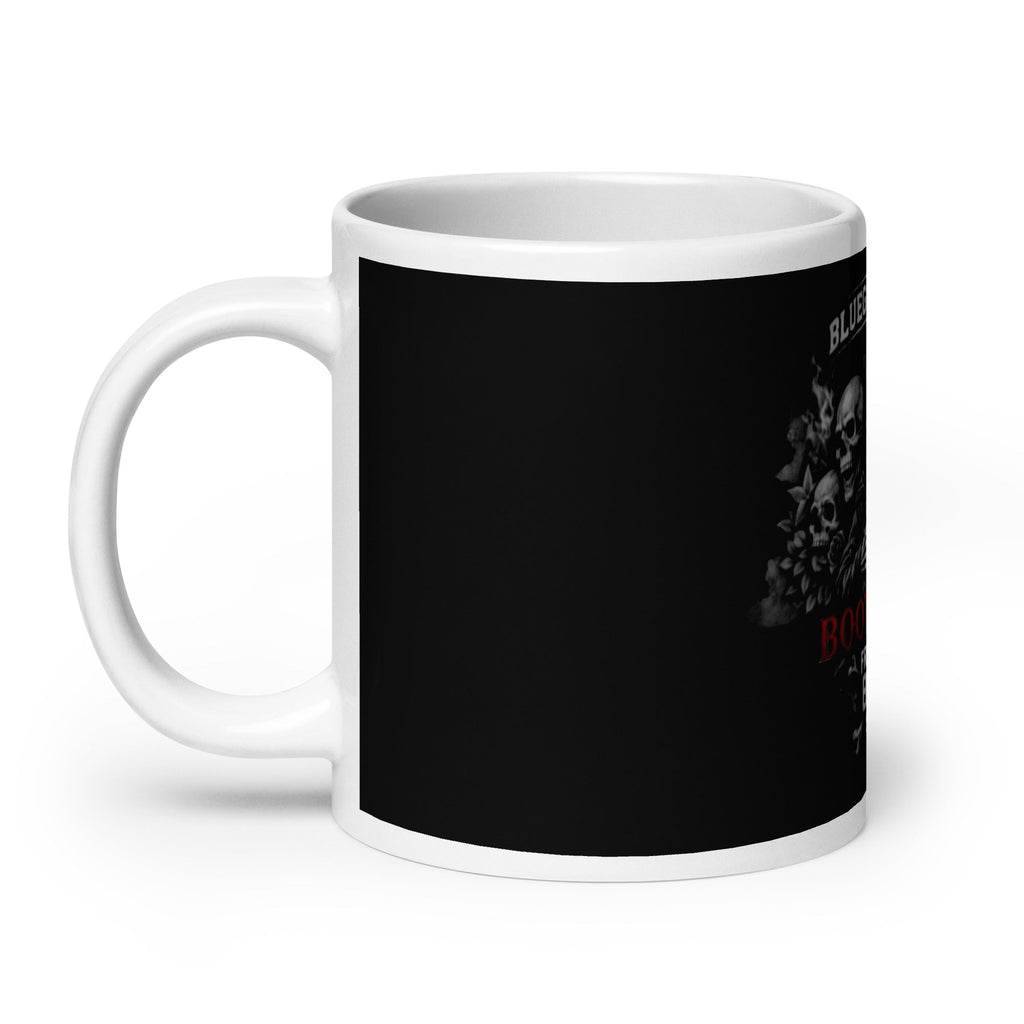 BootyCrew Skull Mug | Freaking Brad Show Design | Ceramic 11–20 oz - Bluegrass Elite Apparel LLC
