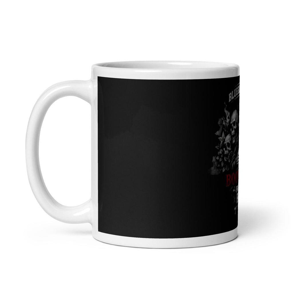 BootyCrew Skull Mug | Freaking Brad Show Design | Ceramic 11–20 oz - Bluegrass Elite Apparel LLC