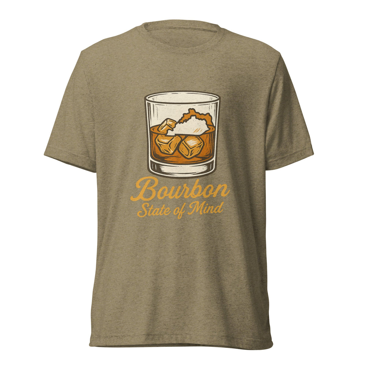 Bourbon State of Mind Tee | Kentucky Bourbon Lifestyle Shirt | Elite - Bluegrass Elite Apparel LLC