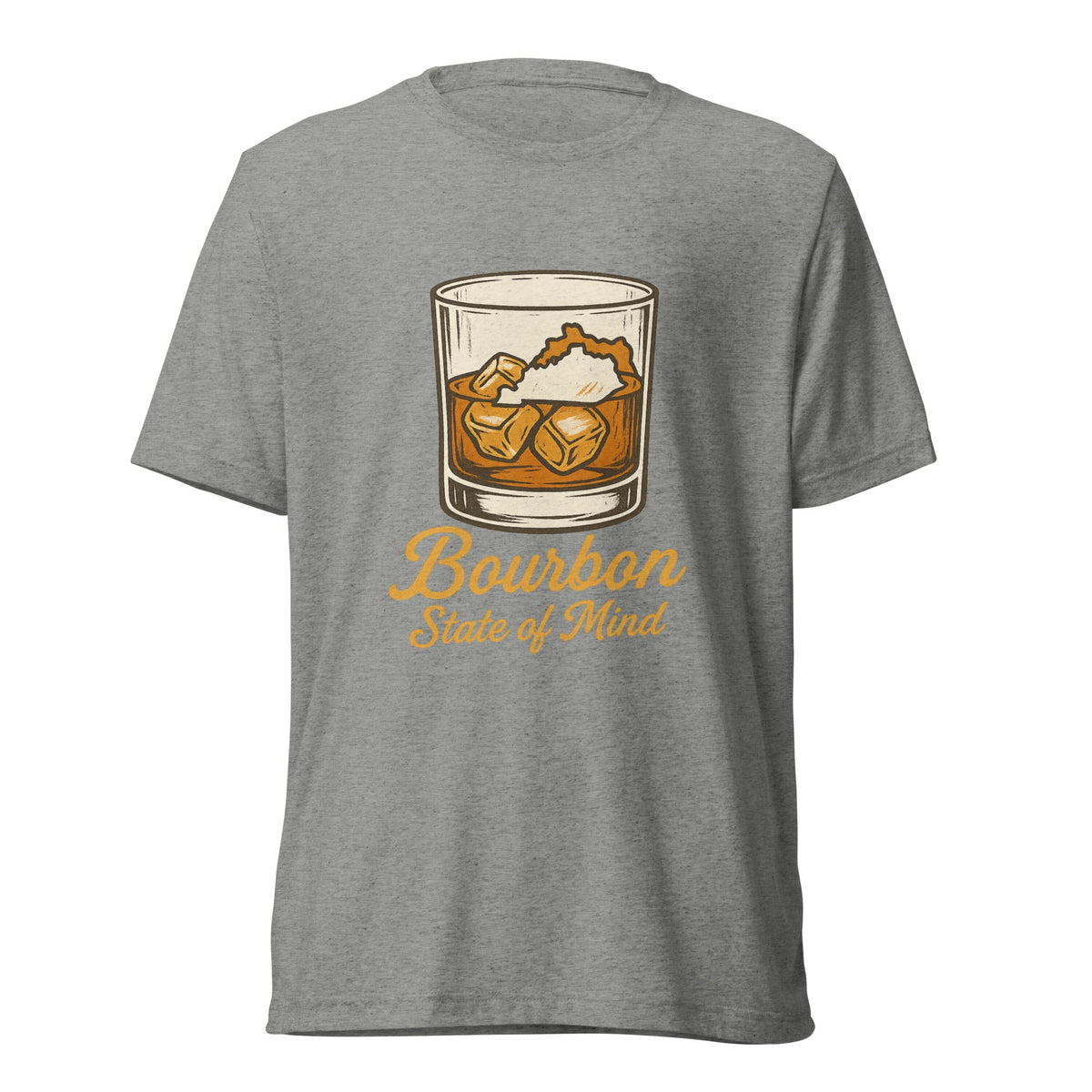 Bourbon State of Mind Tee | Kentucky Bourbon Lifestyle Shirt | Elite - Bluegrass Elite Apparel LLC