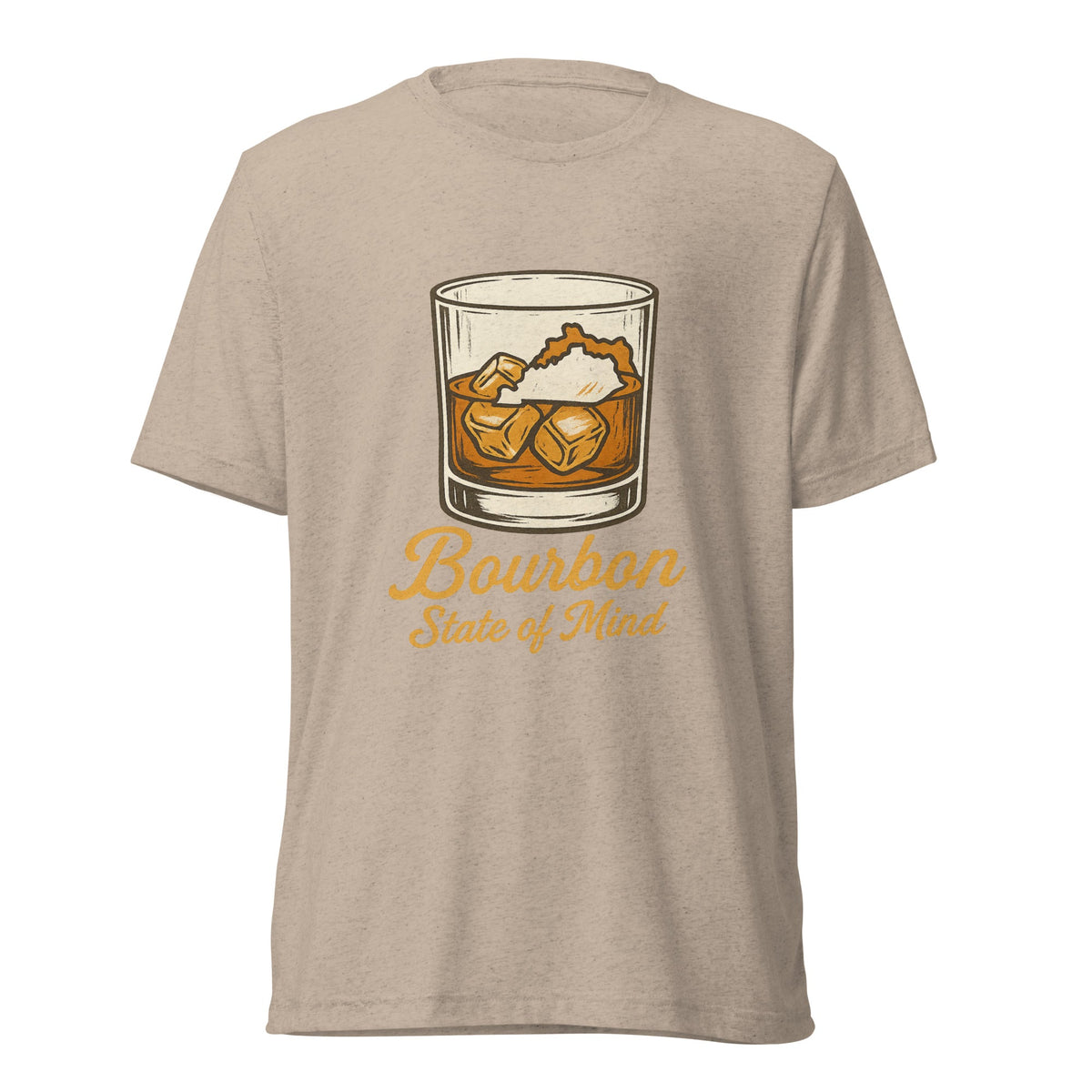Bourbon State of Mind Tee | Kentucky Bourbon Lifestyle Shirt | Elite - Bluegrass Elite Apparel LLC