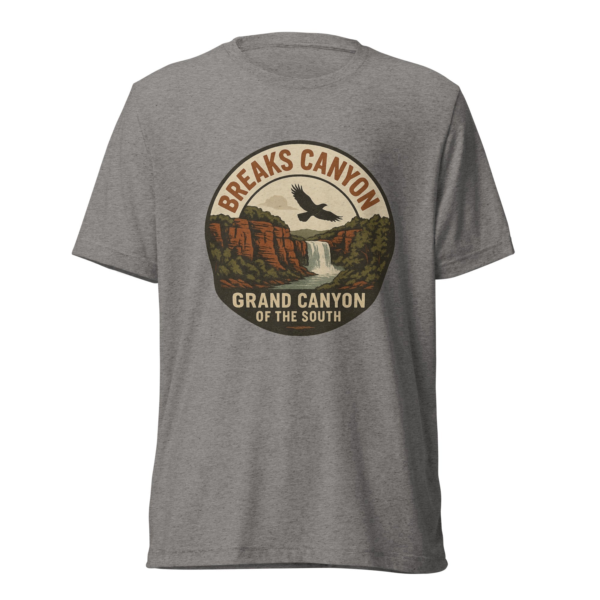 Breaks Canyon Tee | Grand Canyon of the South Shirt | Elite Tri - Blend - Bluegrass Elite Apparel LLC
