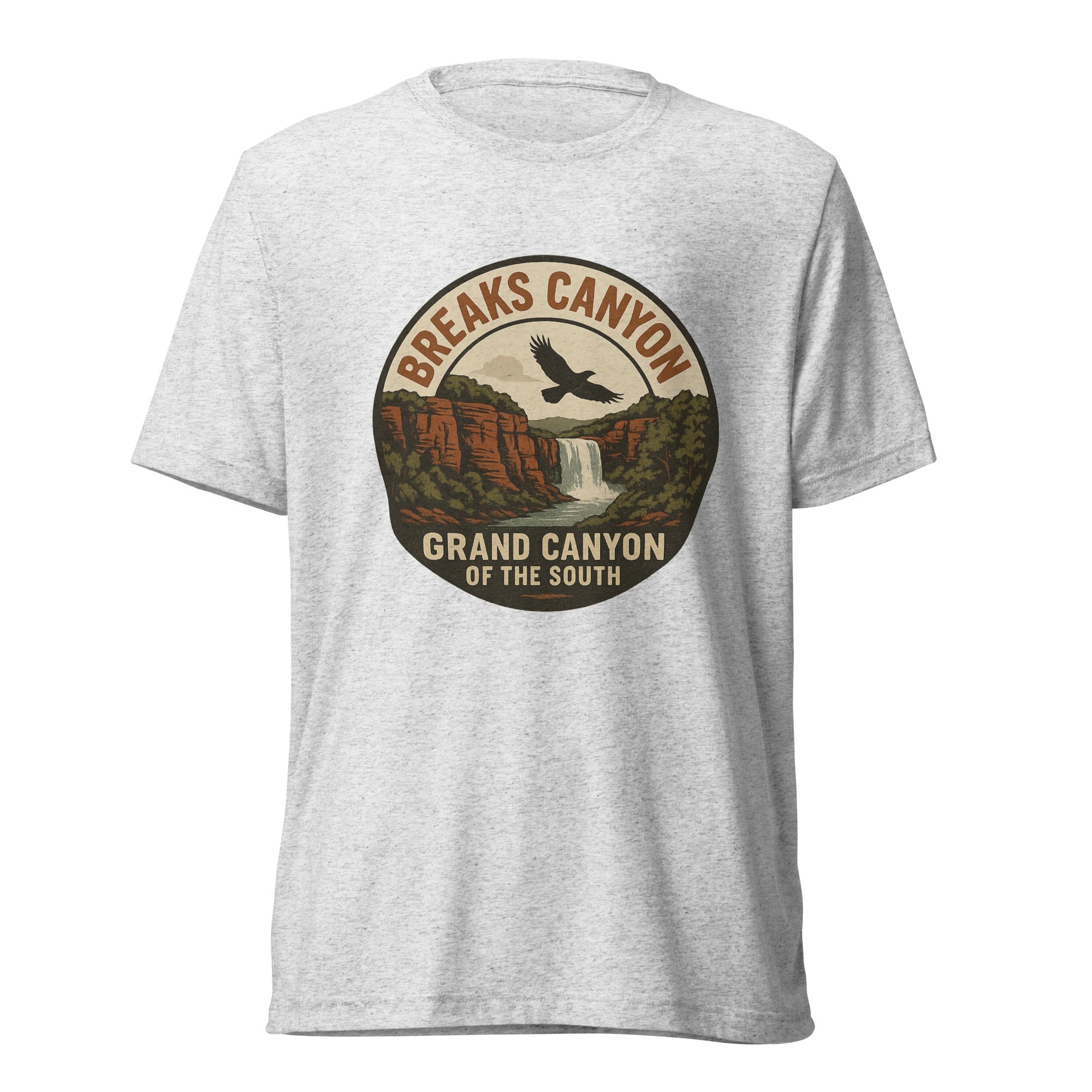 Breaks Canyon Tee | Grand Canyon of the South Shirt | Elite Tri - Blend - Bluegrass Elite Apparel LLC