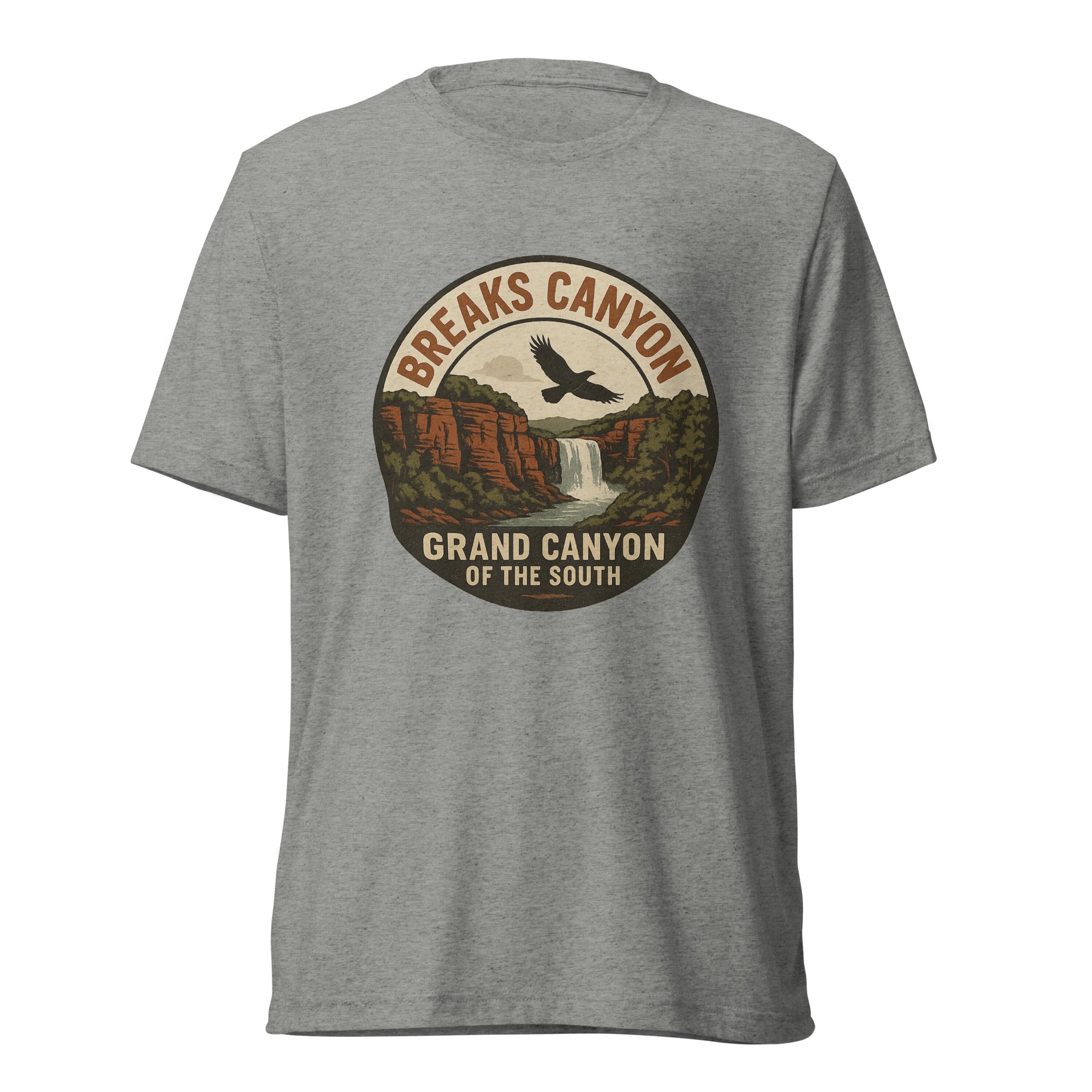Breaks Canyon Tee | Grand Canyon of the South Shirt | Elite Tri - Blend - Bluegrass Elite Apparel LLC
