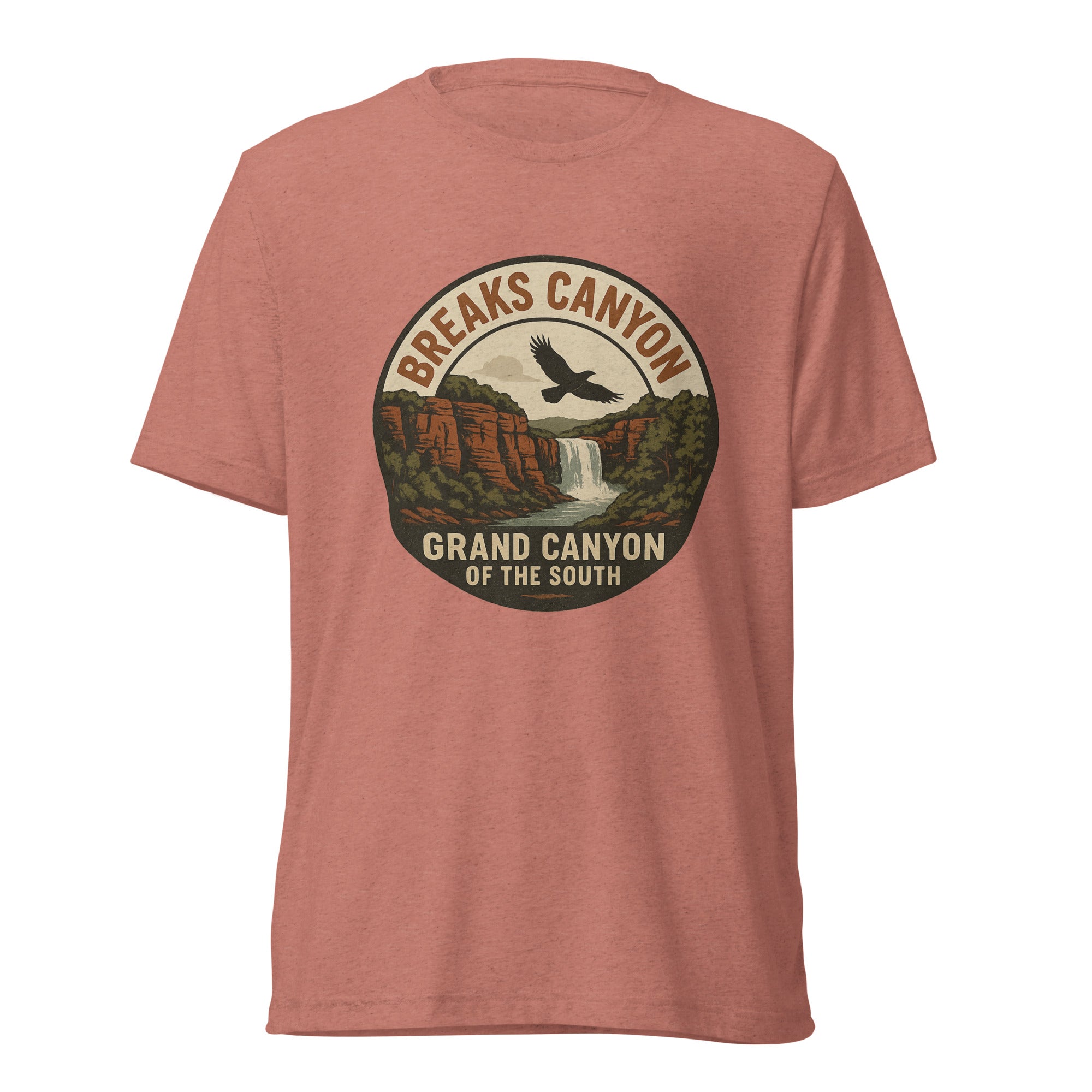 Breaks Canyon Tee | Grand Canyon of the South Shirt | Elite Tri - Blend - Bluegrass Elite Apparel LLC
