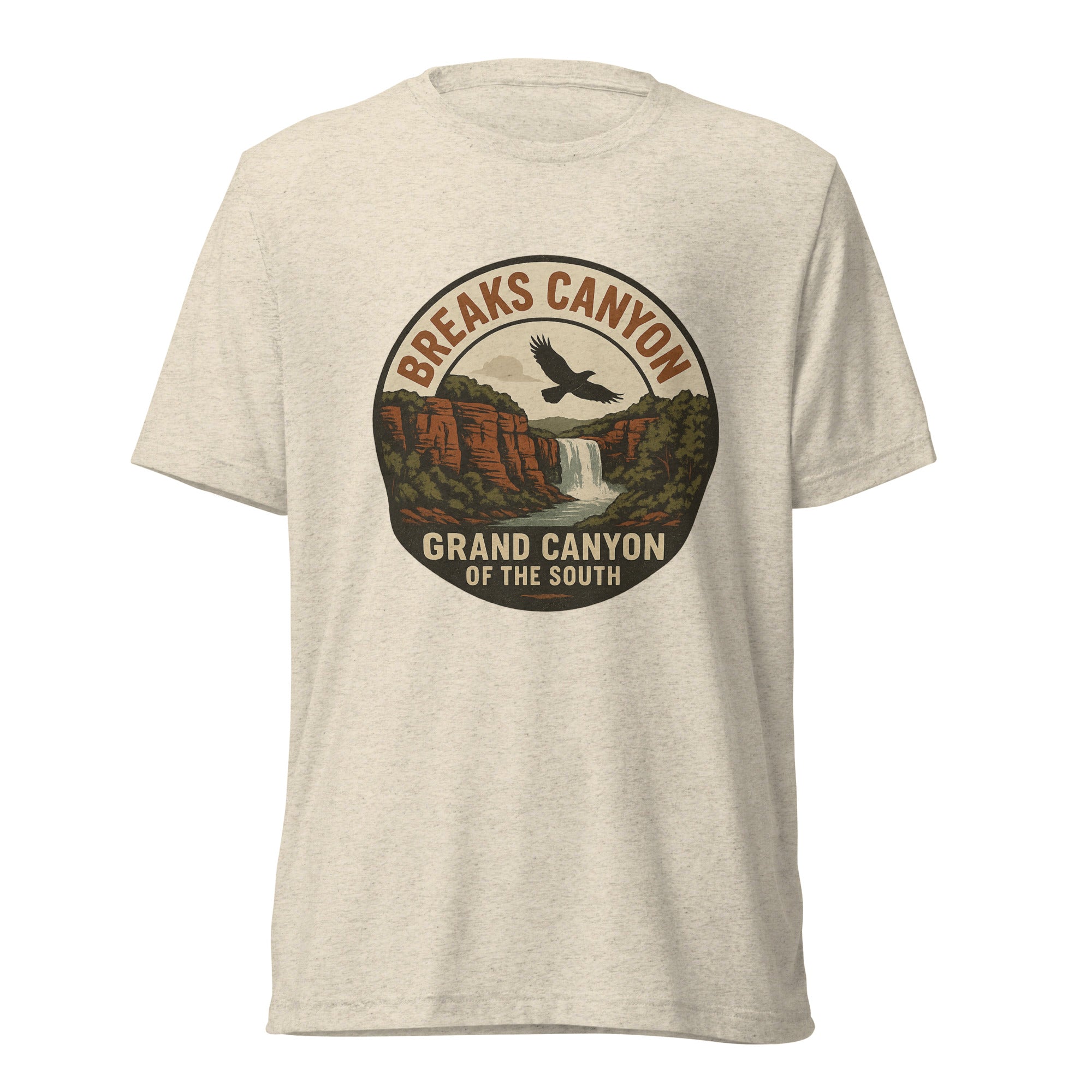 Breaks Canyon Tee | Grand Canyon of the South Shirt | Elite Tri - Blend - Bluegrass Elite Apparel LLC