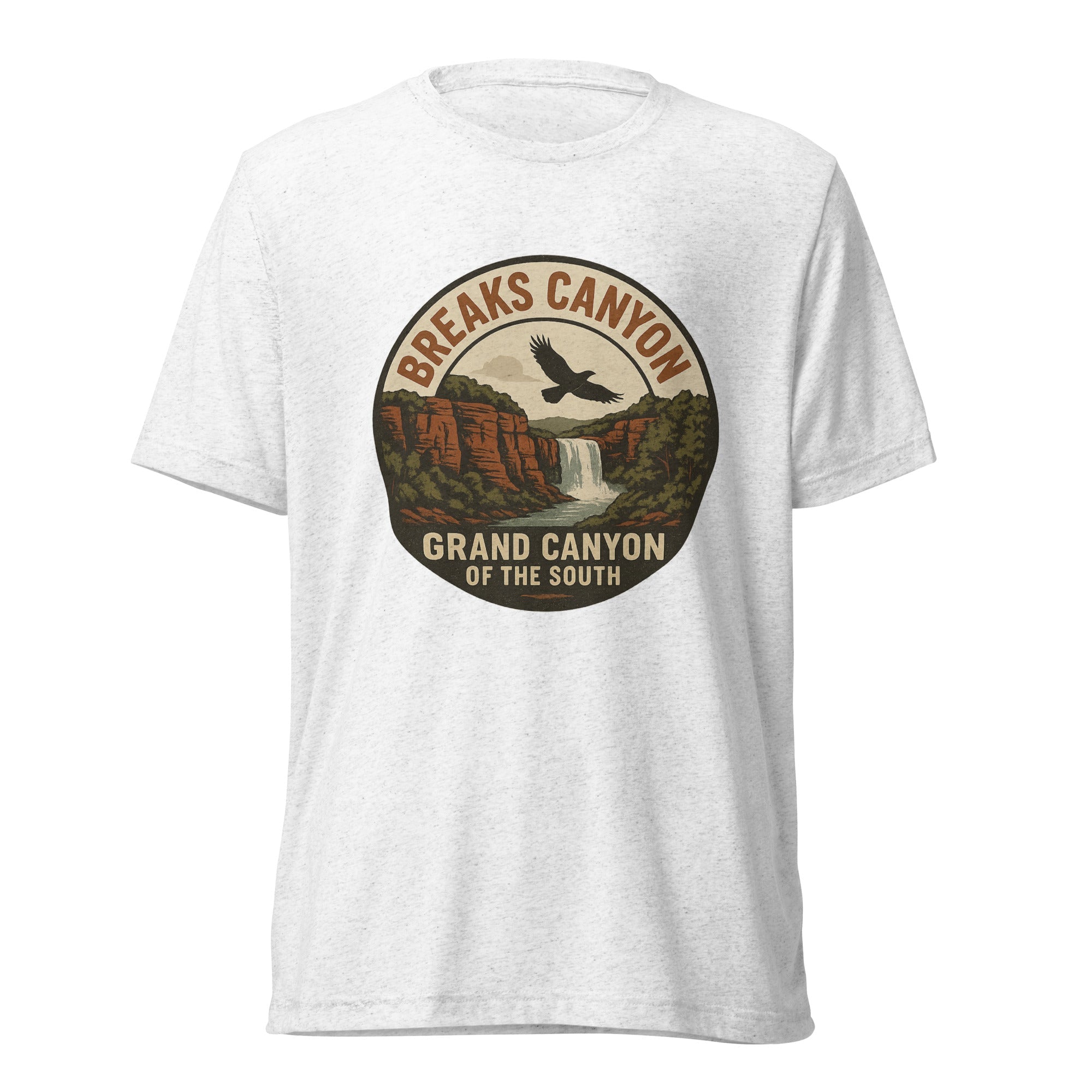 Breaks Canyon Tee | Grand Canyon of the South Shirt | Elite Tri - Blend - Bluegrass Elite Apparel LLC