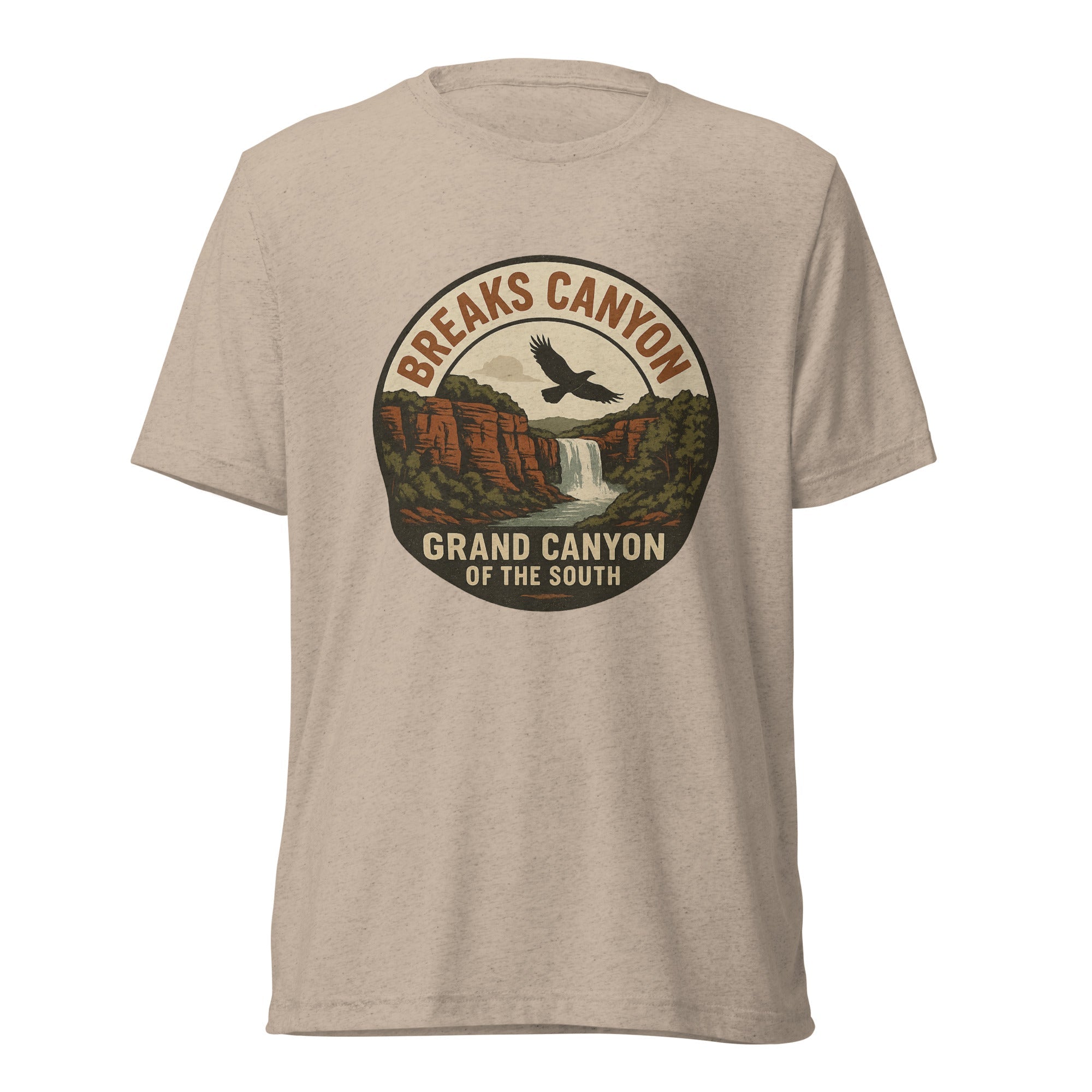 Breaks Canyon Tee | Grand Canyon of the South Shirt | Elite Tri - Blend - Bluegrass Elite Apparel LLC