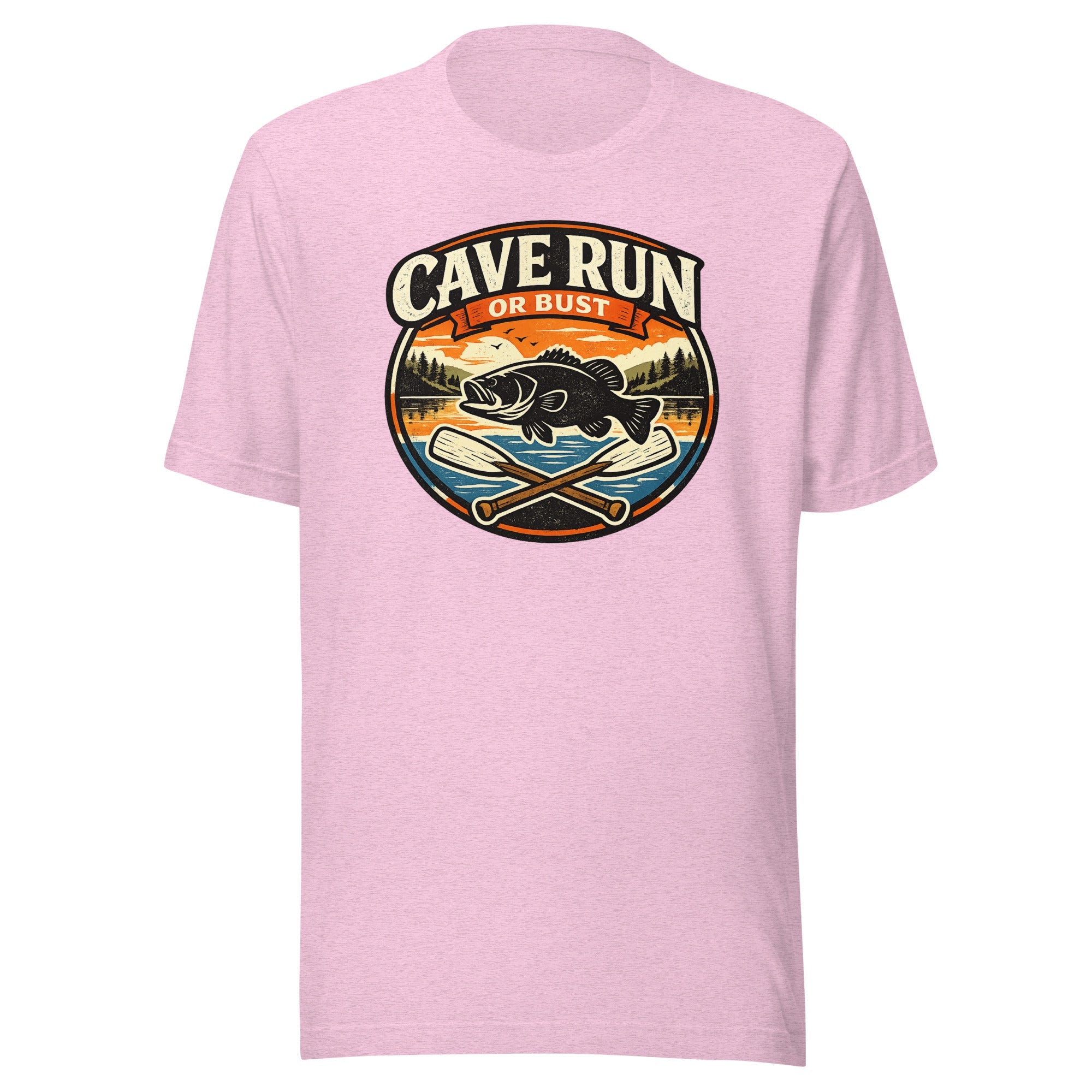 Cave Run Lake Shirt | Vintage Road Trip Badge Design | Classic - Bluegrass Elite Apparel LLC