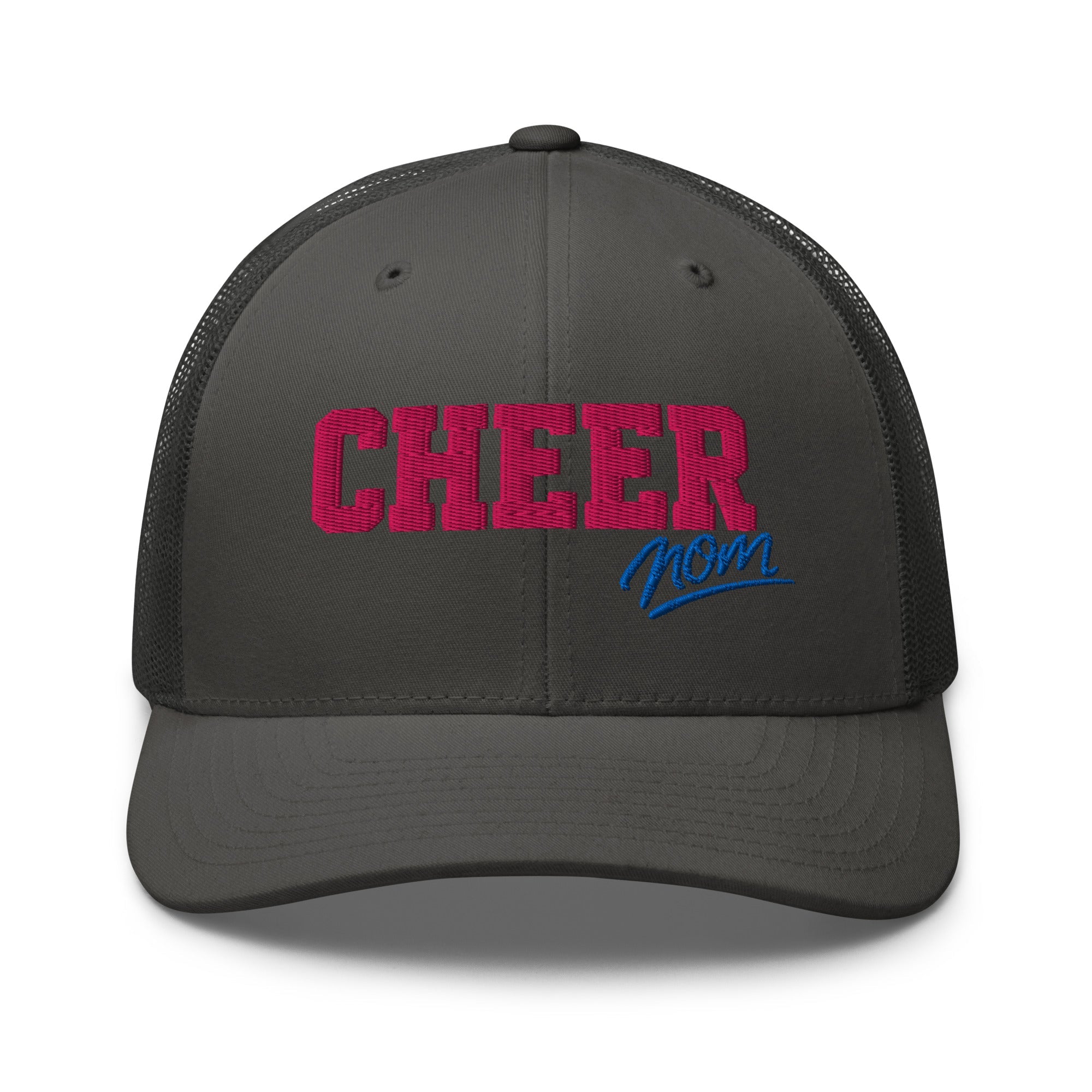 Cheer Mom Script Trucker Hat | Bold Spirit Design Snapback - Bluegrass Elite Apparel LLC