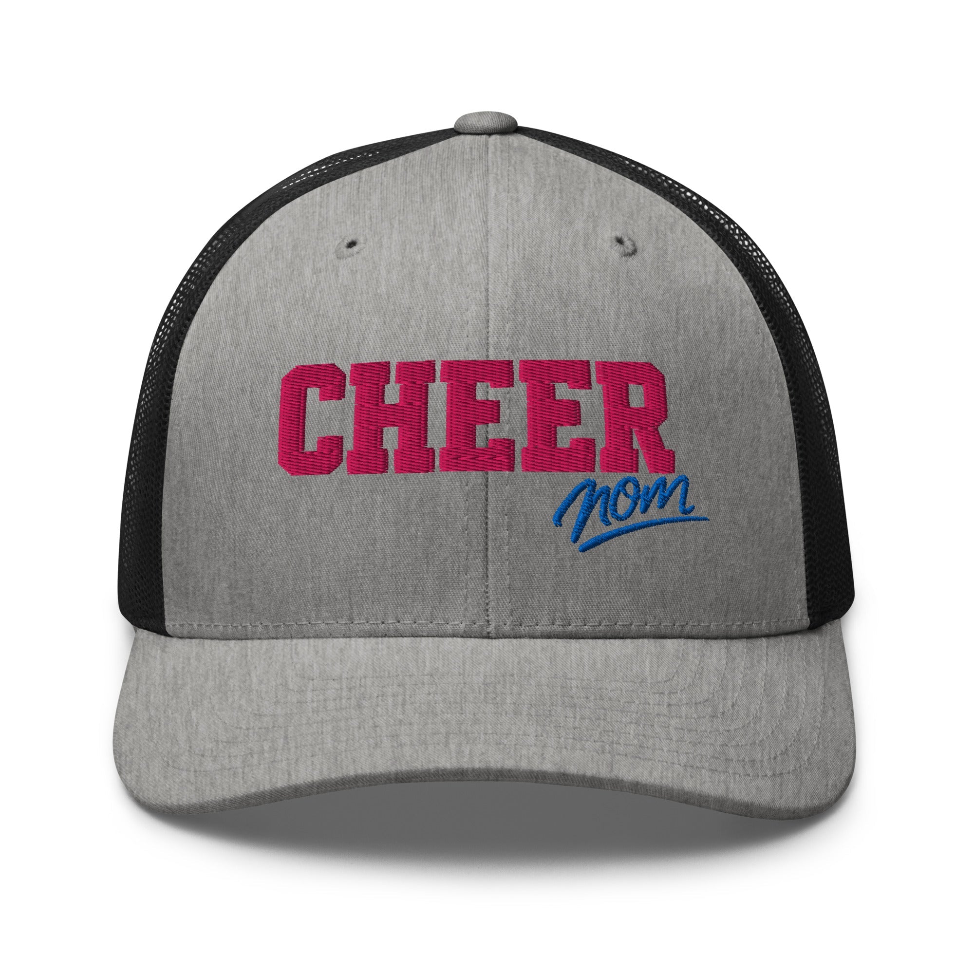 Cheer Mom Script Trucker Hat | Bold Spirit Design Snapback - Bluegrass Elite Apparel LLC