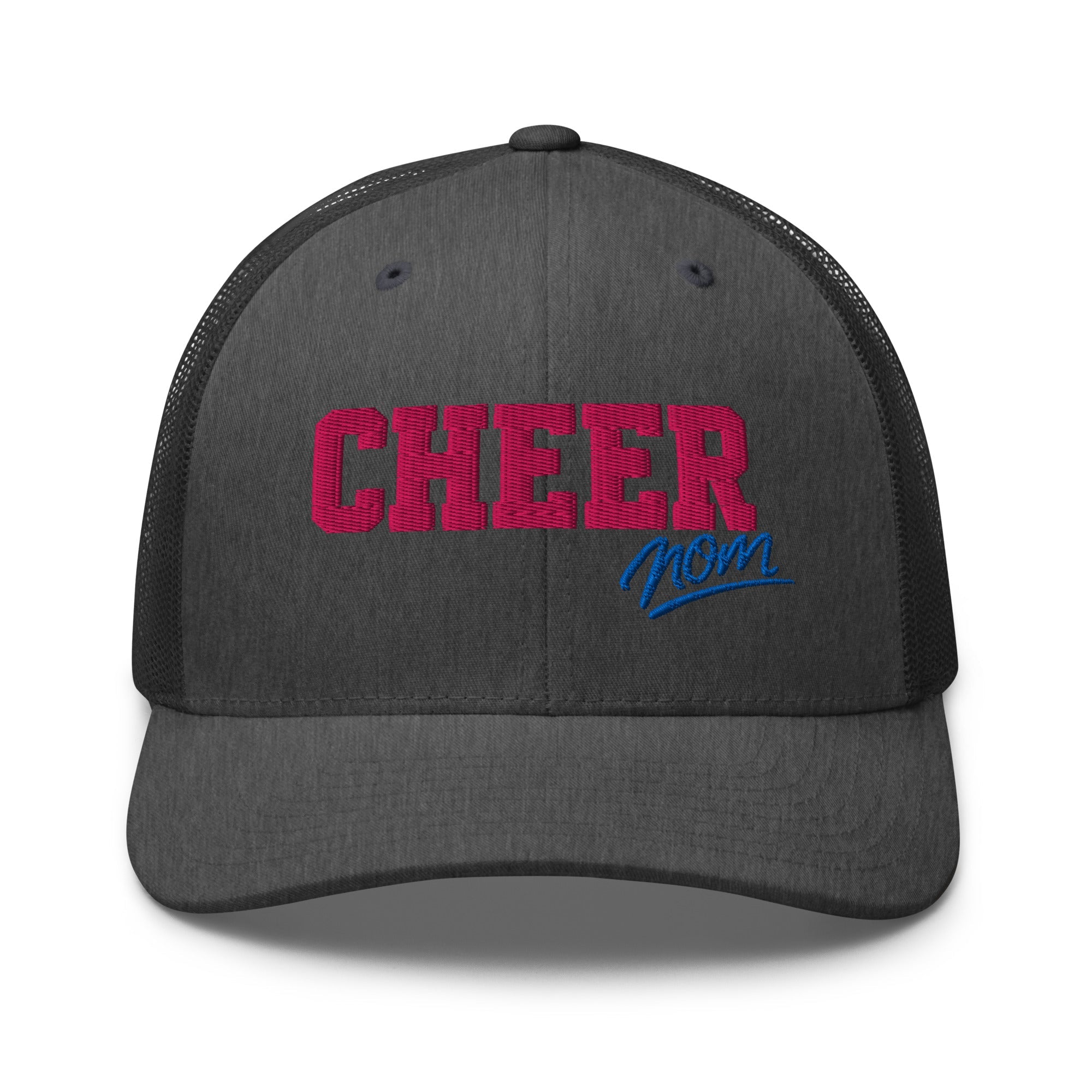 Cheer Mom Script Trucker Hat | Bold Spirit Design Snapback - Bluegrass Elite Apparel LLC