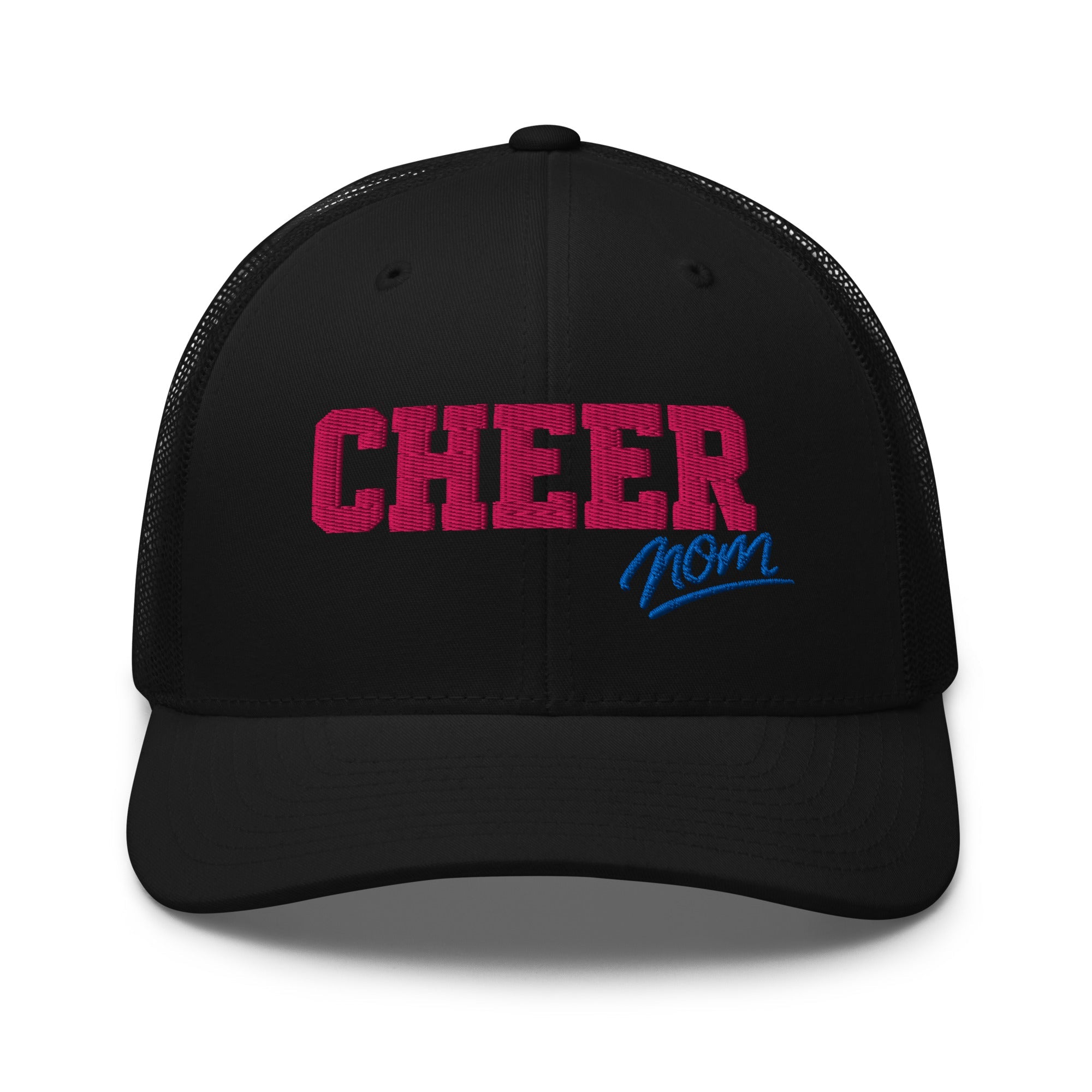 Cheer Mom Script Trucker Hat | Bold Spirit Design Snapback - Bluegrass Elite Apparel LLC