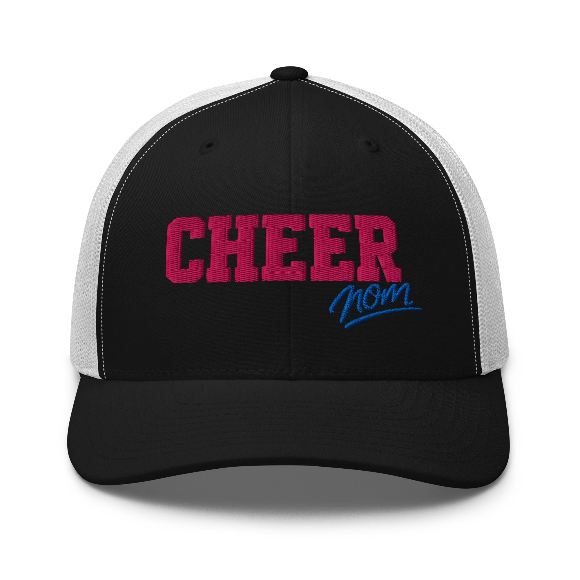 Cheer Mom Script Trucker Hat | Bold Spirit Design Snapback - Bluegrass Elite Apparel LLC