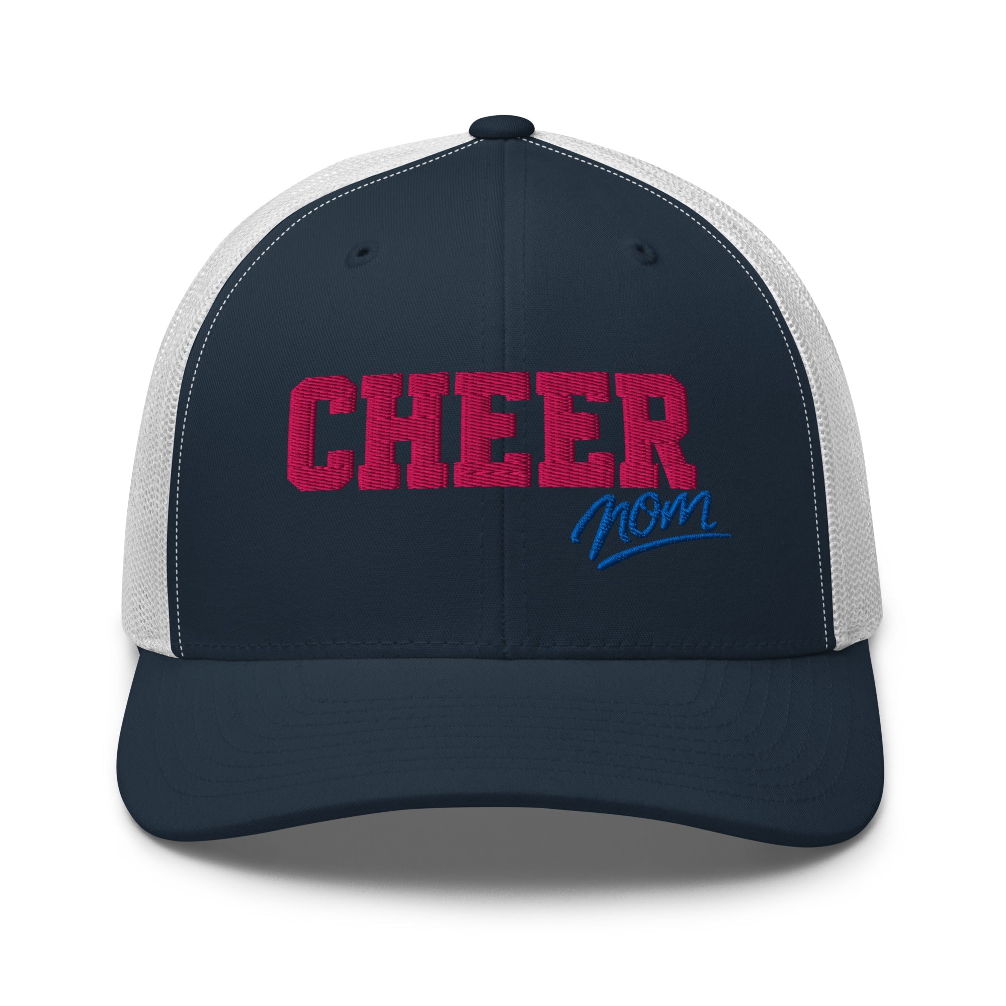 Cheer Mom Script Trucker Hat | Bold Spirit Design Snapback - Bluegrass Elite Apparel LLC