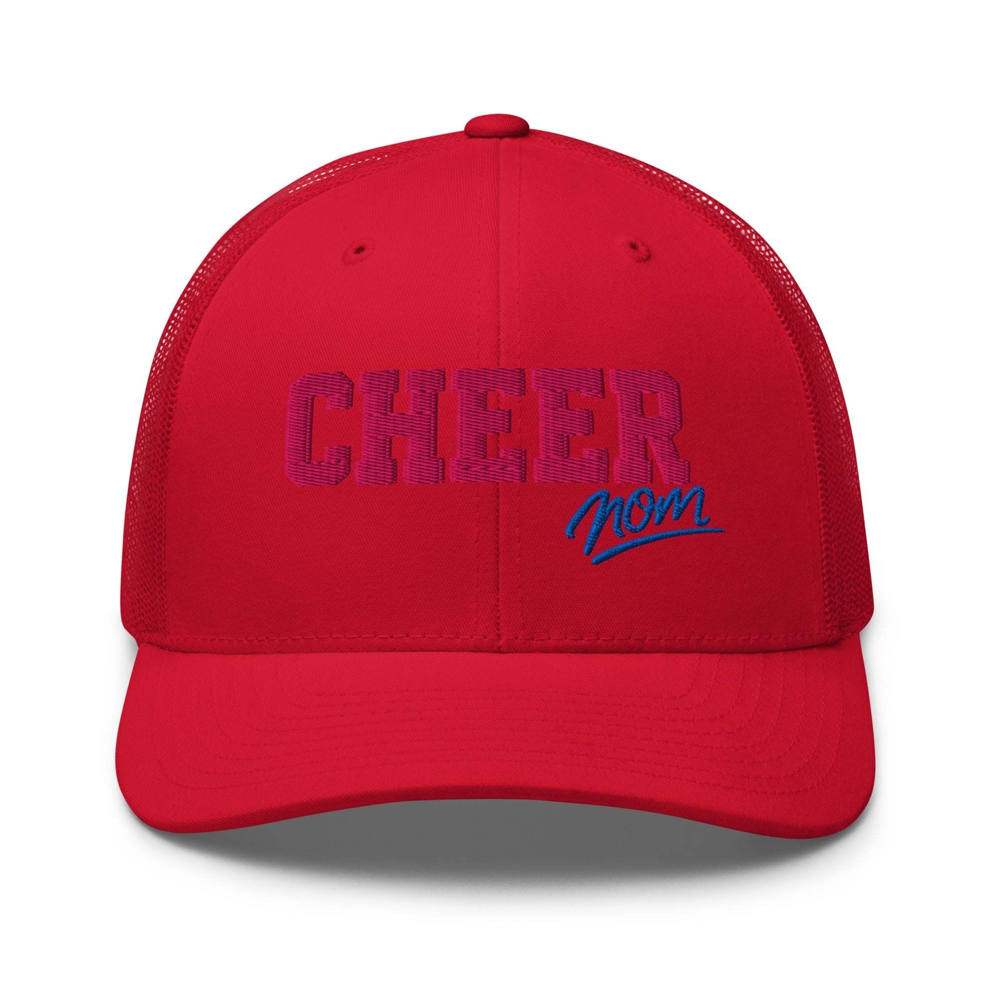 Cheer Mom Script Trucker Hat | Bold Spirit Design Snapback - Bluegrass Elite Apparel LLC