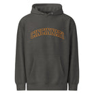 Cincinnati Arch Text Premium Mid - Weight Hoodie | Everyday Street Comfort - Bluegrass Elite Apparel LLC