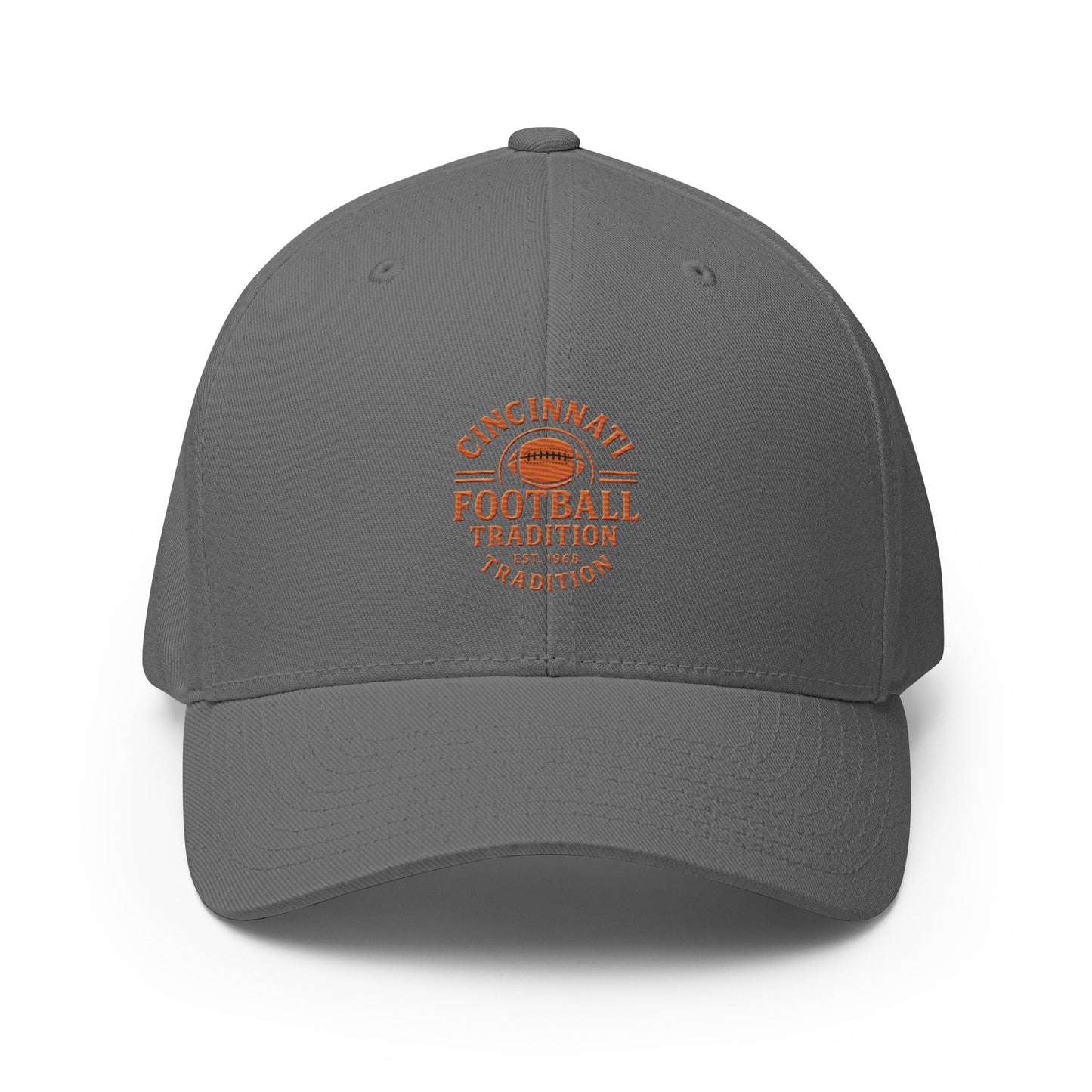 Cincinnati Football Hat | Tradition Structured Twill Cap - Bluegrass Elite Apparel LLC