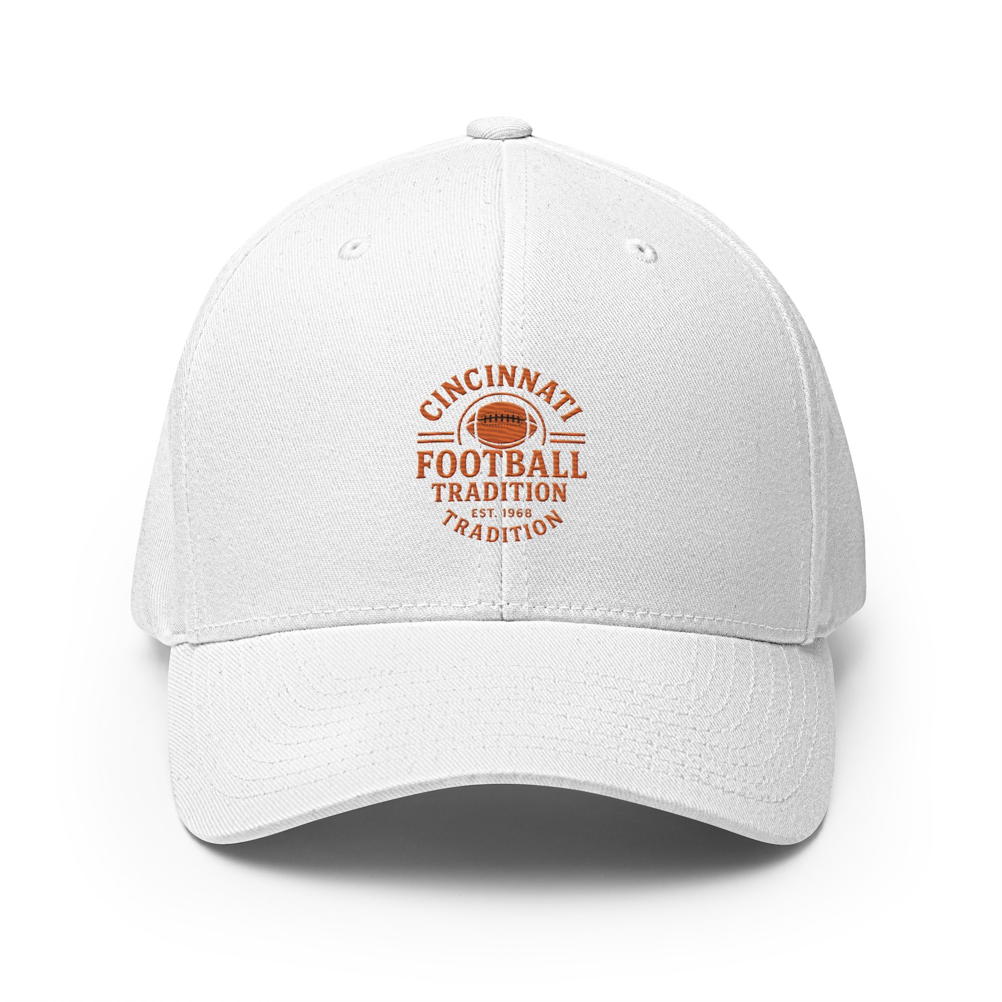Cincinnati Football Hat | Tradition Structured Twill Cap - Bluegrass Elite Apparel LLC