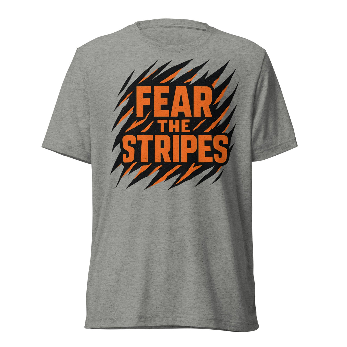 Cincinnati Football Shirt | Fear The Stripes Design | Elite Tri - Blend - Bluegrass Elite Apparel LLC