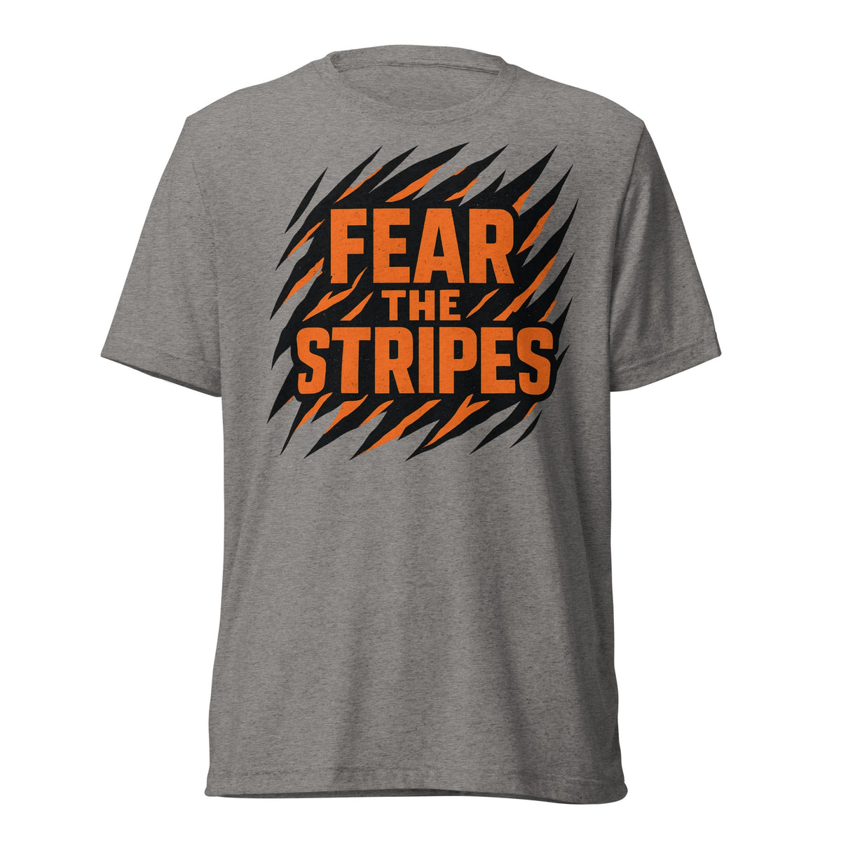 Cincinnati Football Shirt | Fear The Stripes Design | Elite Tri - Blend - Bluegrass Elite Apparel LLC