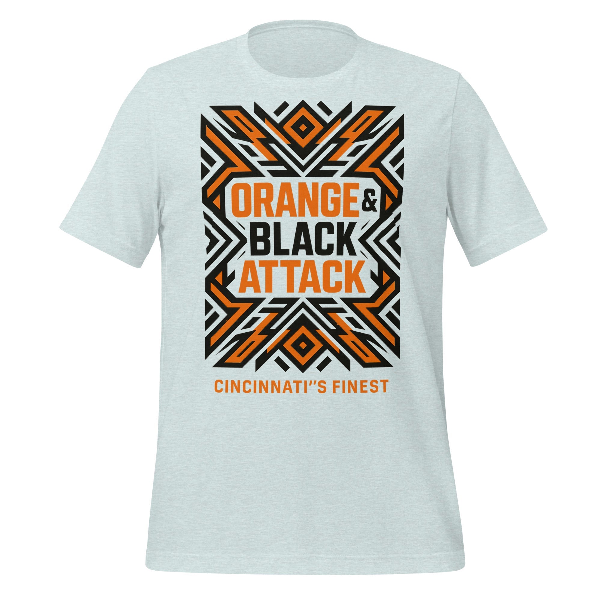 Cincinnati Football Shirt | Orange & Black Attack | Classic - Bluegrass Elite Apparel LLC