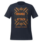 Cincinnati Football Shirt | Orange & Black Attack | Classic - Bluegrass Elite Apparel LLC