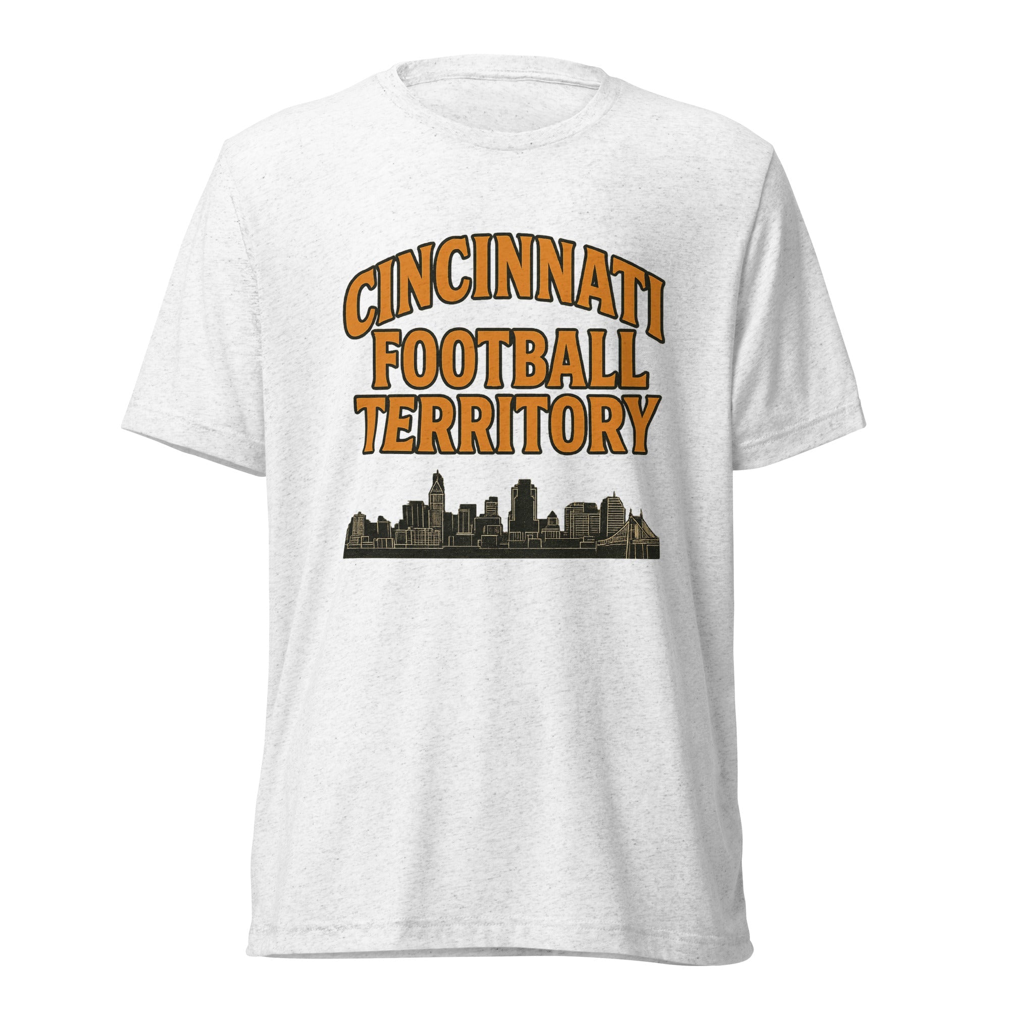 Cincinnati Football Shirt | Vintage Skyline Territory Design | Elite - Bluegrass Elite Apparel LLC