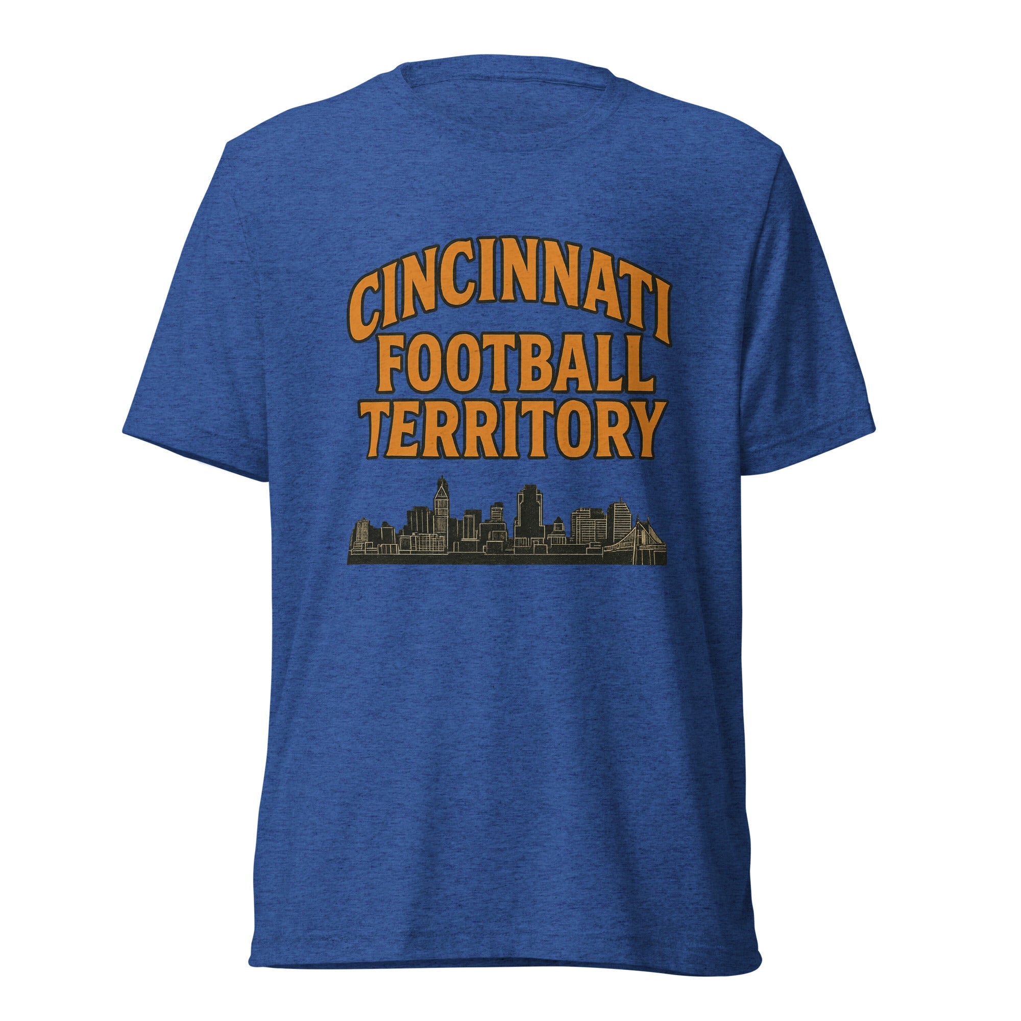 Cincinnati Football Shirt | Vintage Skyline Territory Design | Elite - Bluegrass Elite Apparel LLC
