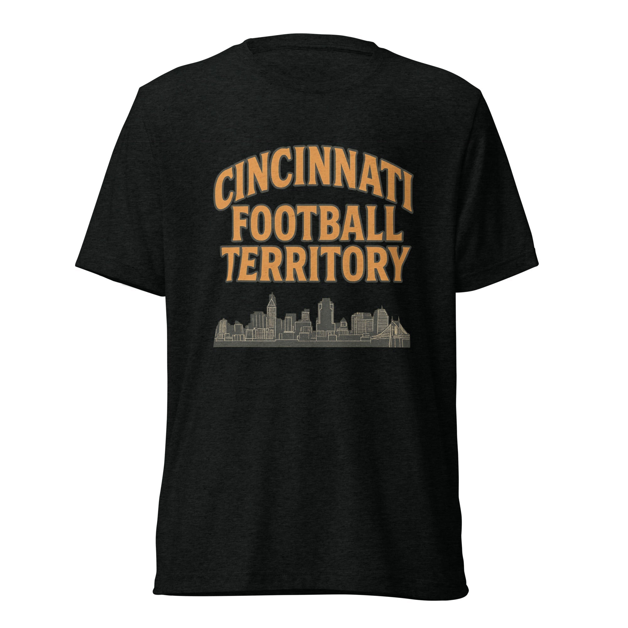 Cincinnati Football Shirt | Vintage Skyline Territory Design | Elite - Bluegrass Elite Apparel LLC